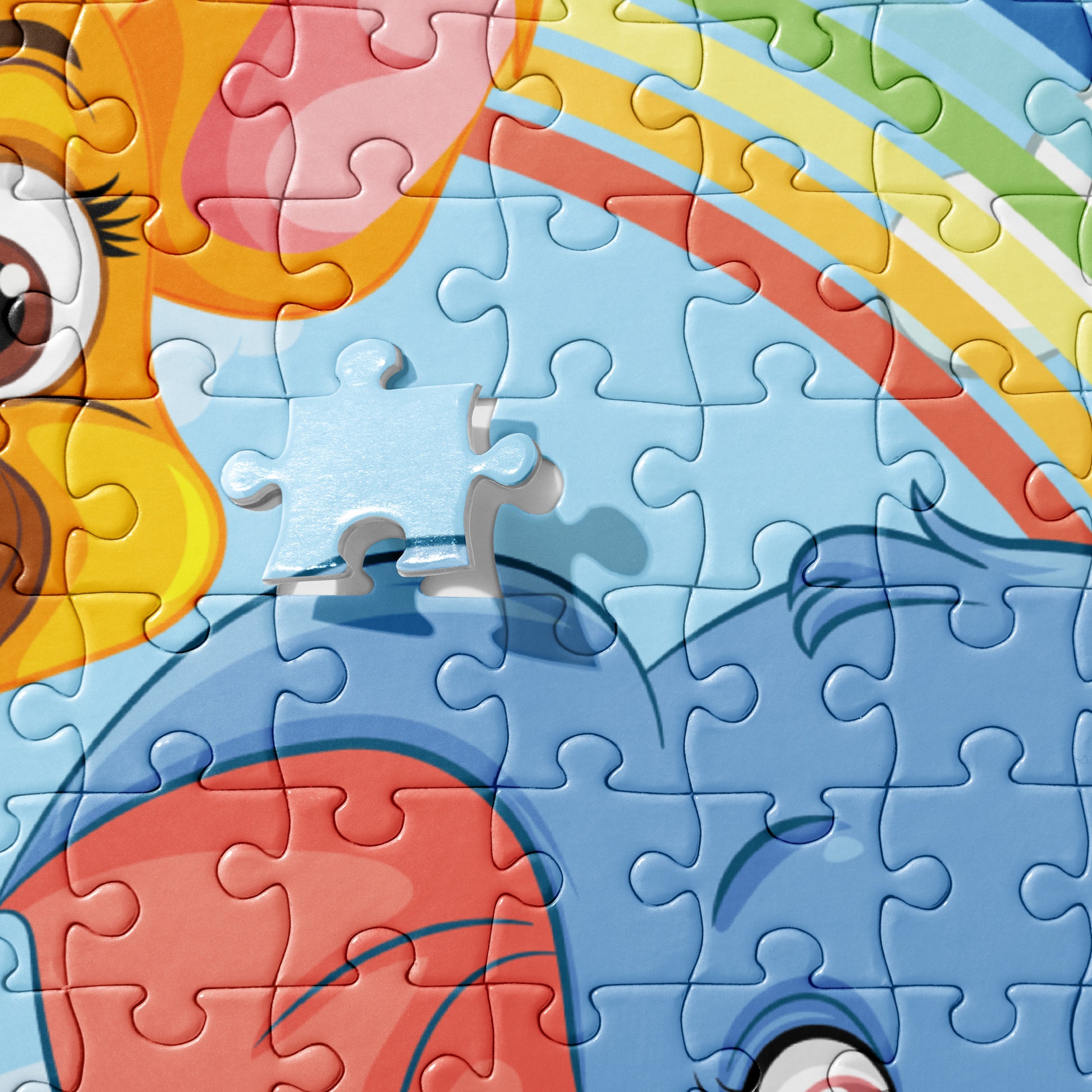 Rainbow Jungle Pals Jigsaw Puzzle image 5