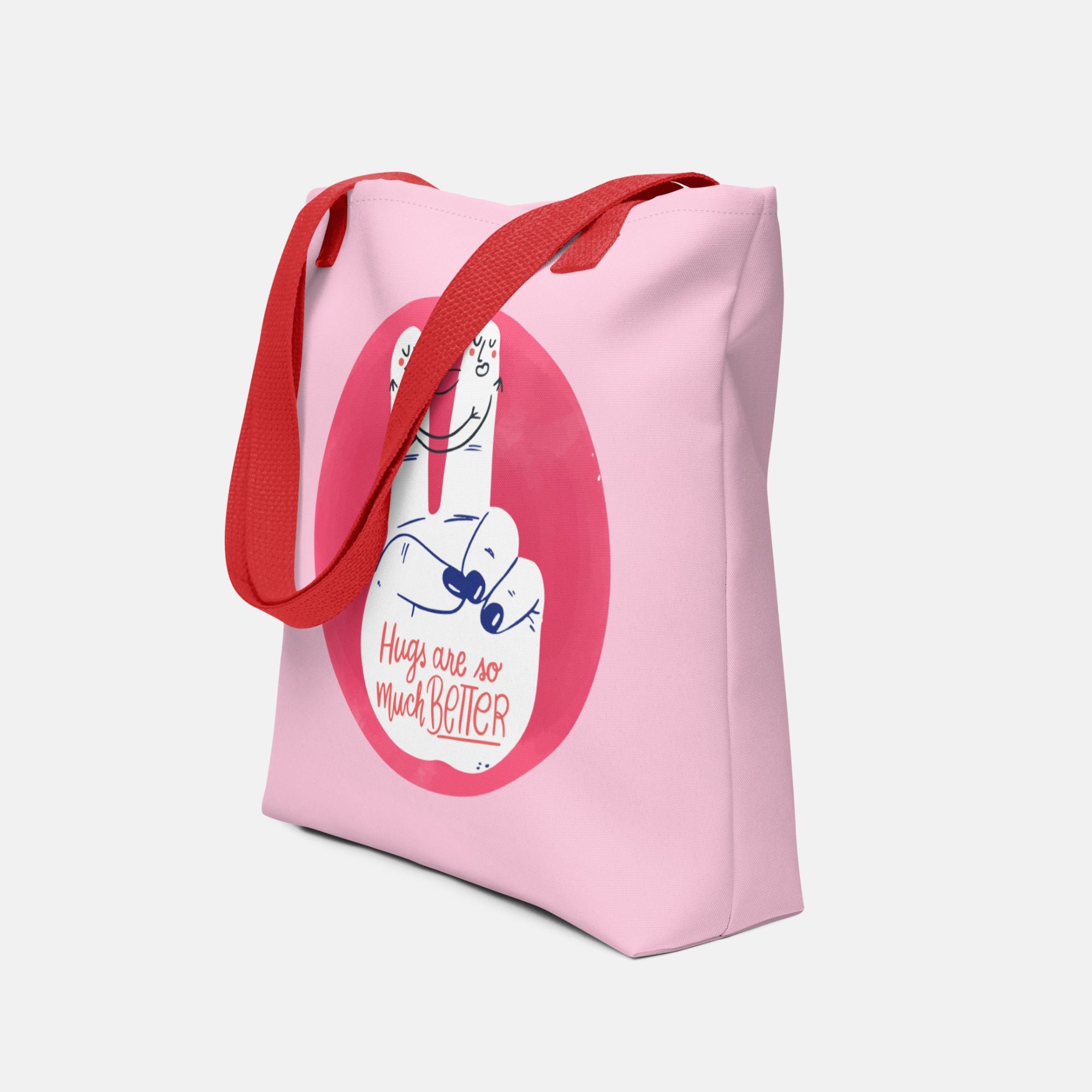 Cheerful Hugs and Smiles Tote bag image 0