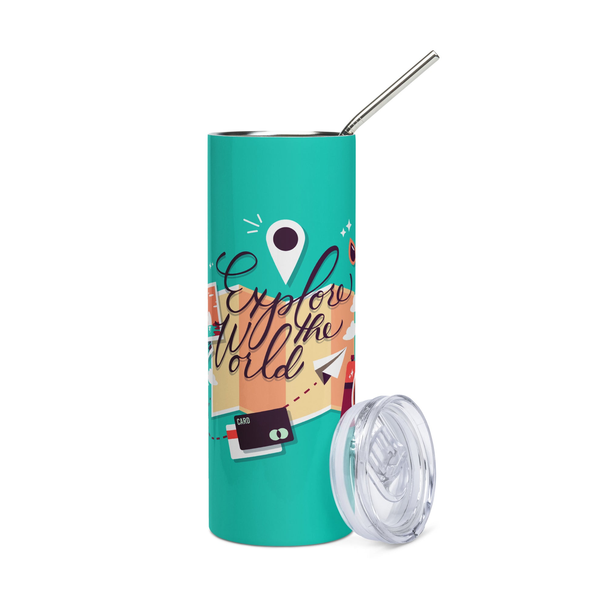 Wanderlust Explorer Tumbler image 2