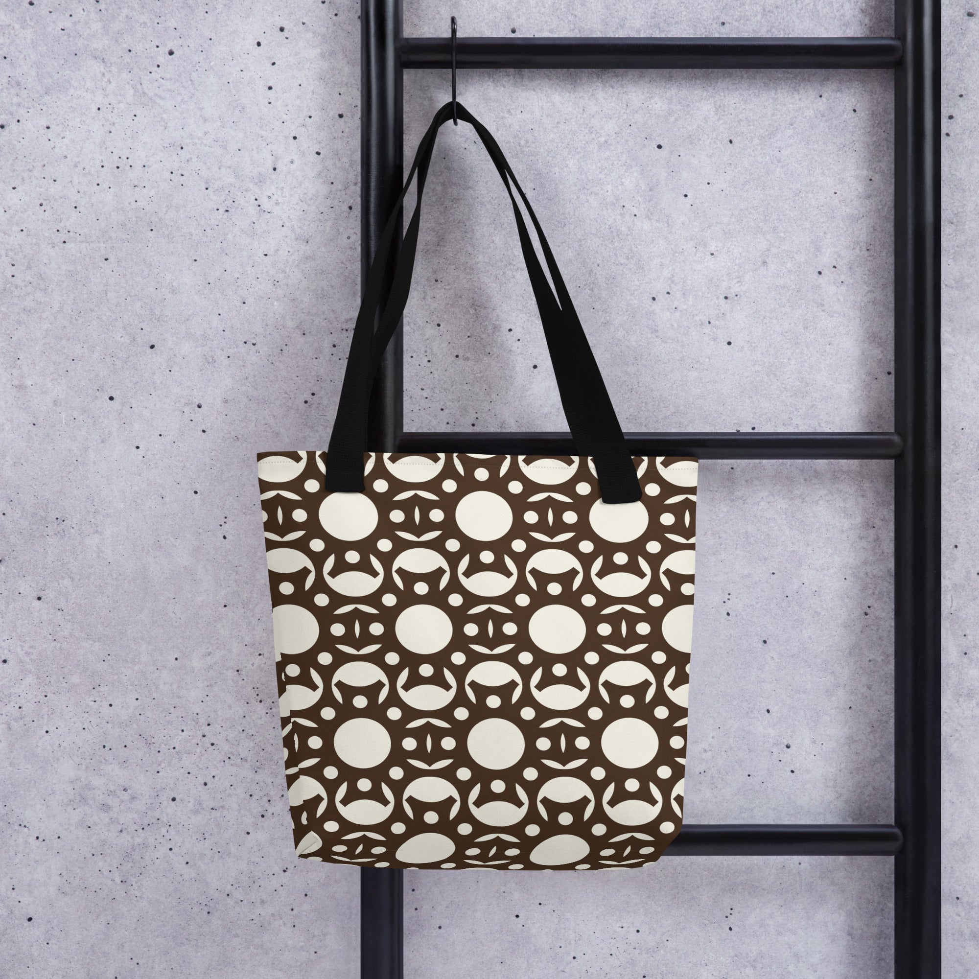 Geometric Gaze Tote Bag image 1