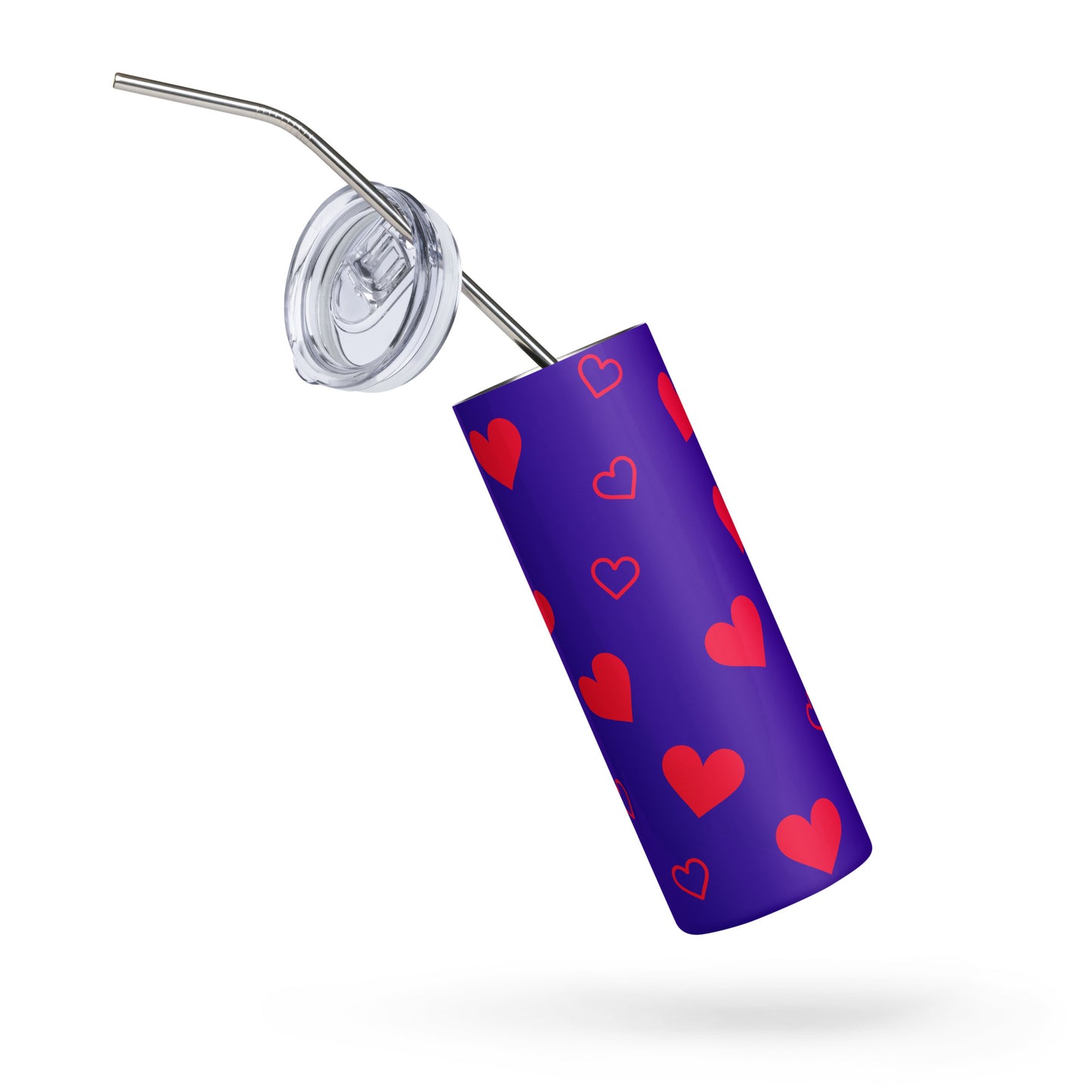 Sweetheart Purple Love Tumbler image 3