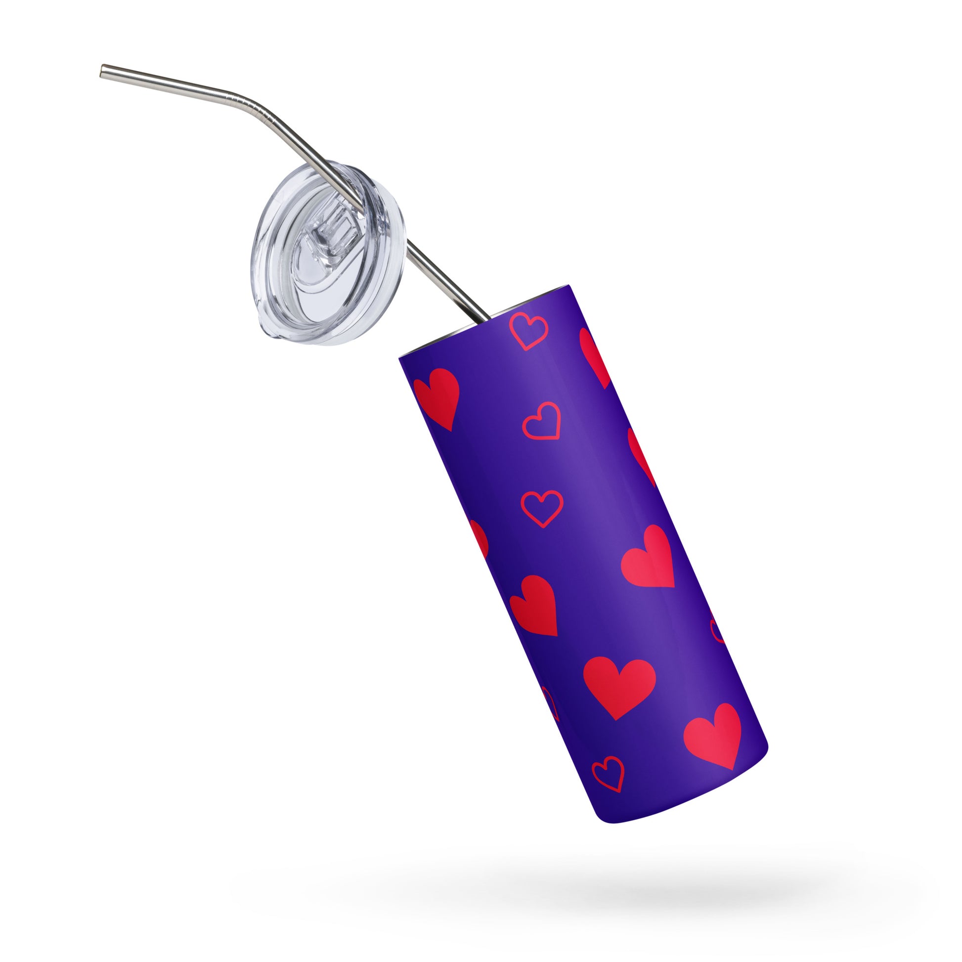 Sweetheart Purple Love Tumbler image 3