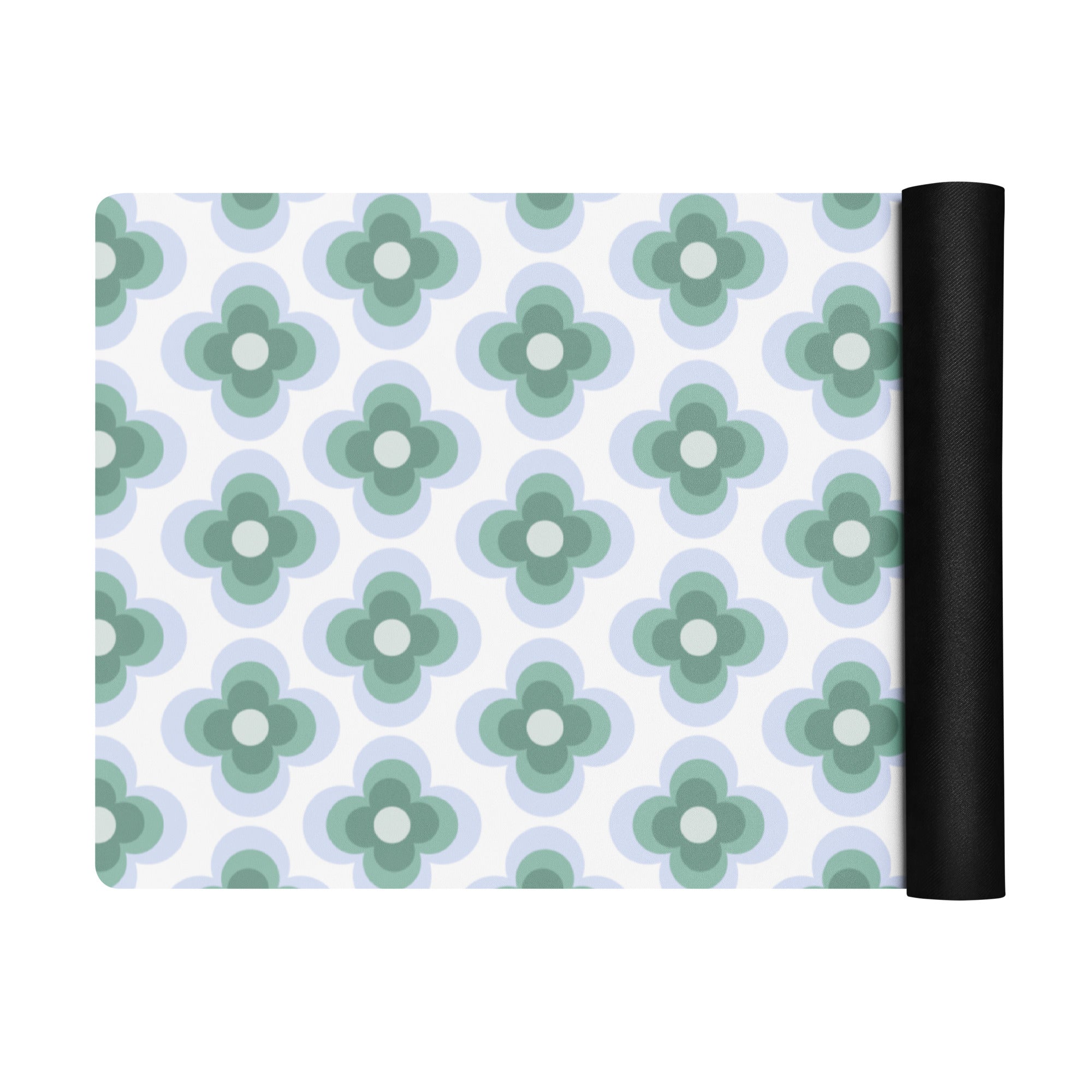 Retro Bloom Yoga Mat Non-Slip and Eco-Friendly image 4