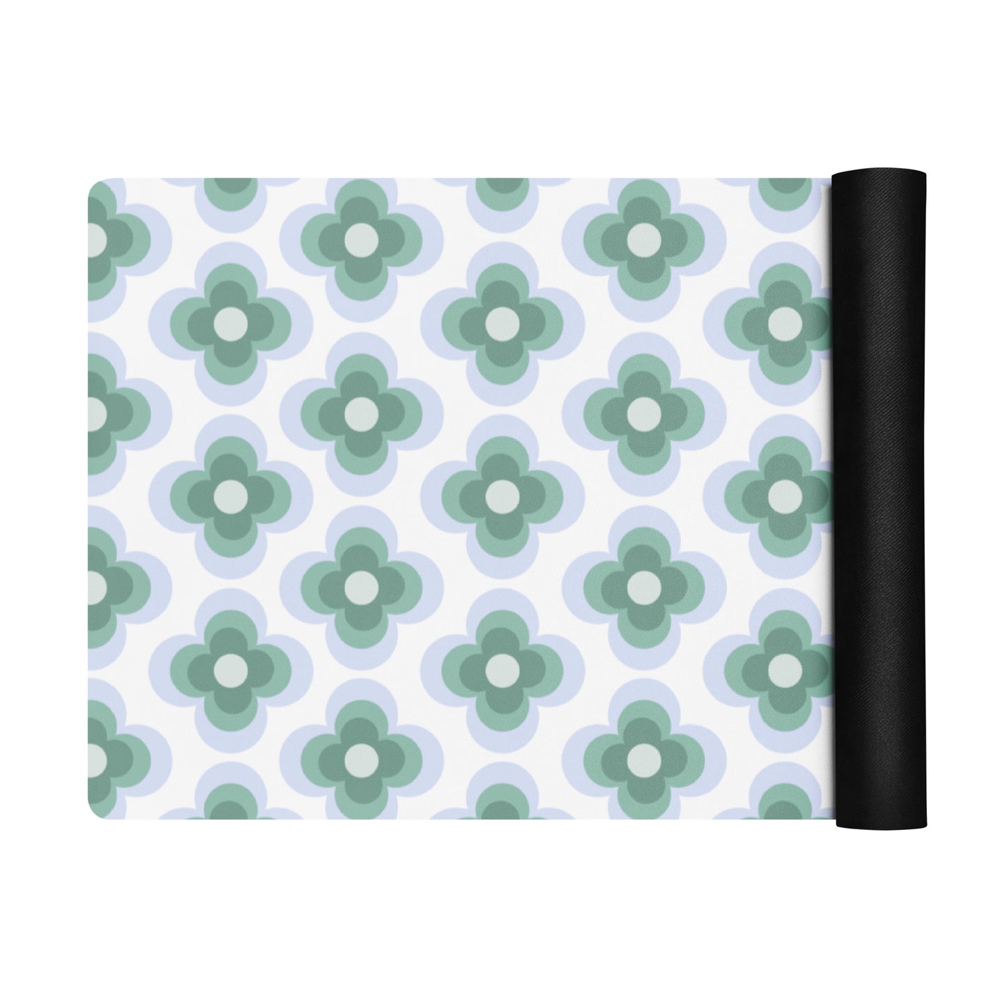 Retro Bloom Yoga Mat Non-Slip and Eco-Friendly image 4