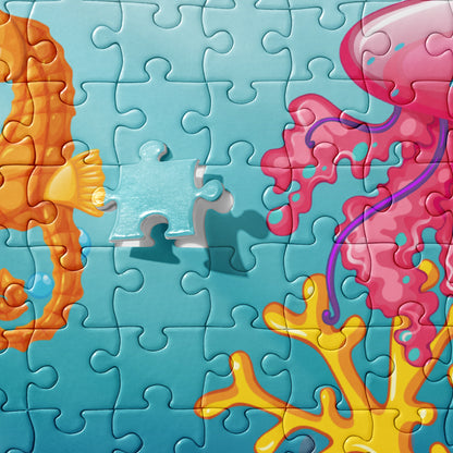 Vibrant Ocean Friends Jigsaw Puzzle image 5