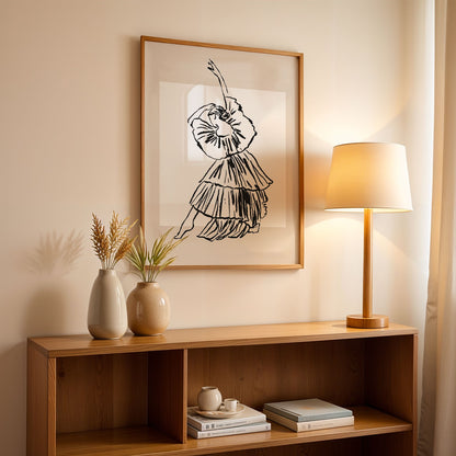Ballerina's Grace Wall Art