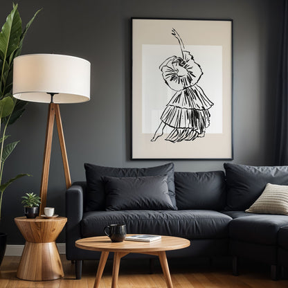 Ballerina's Grace Wall Art
