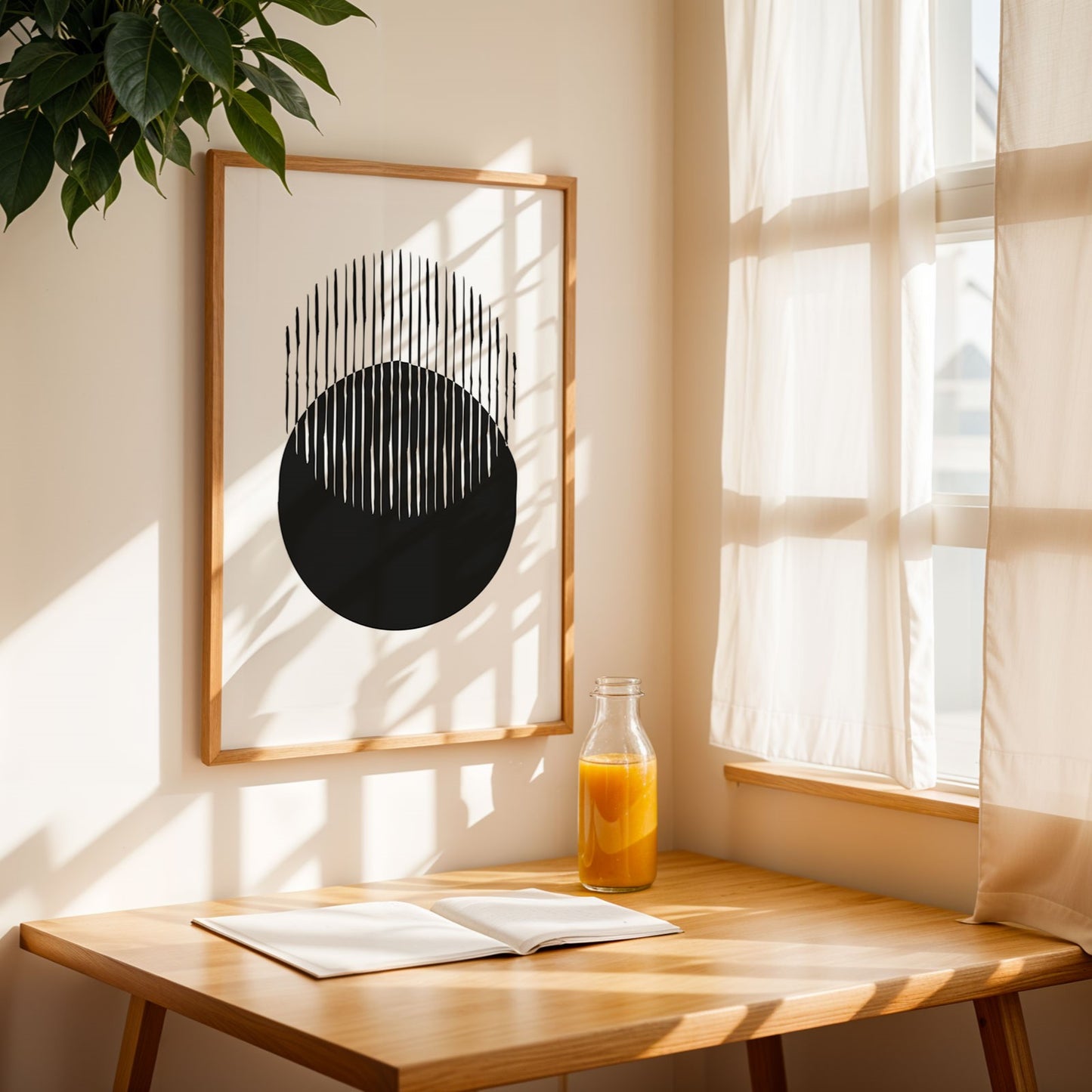 Eye of the Storm Abstract Wall Art