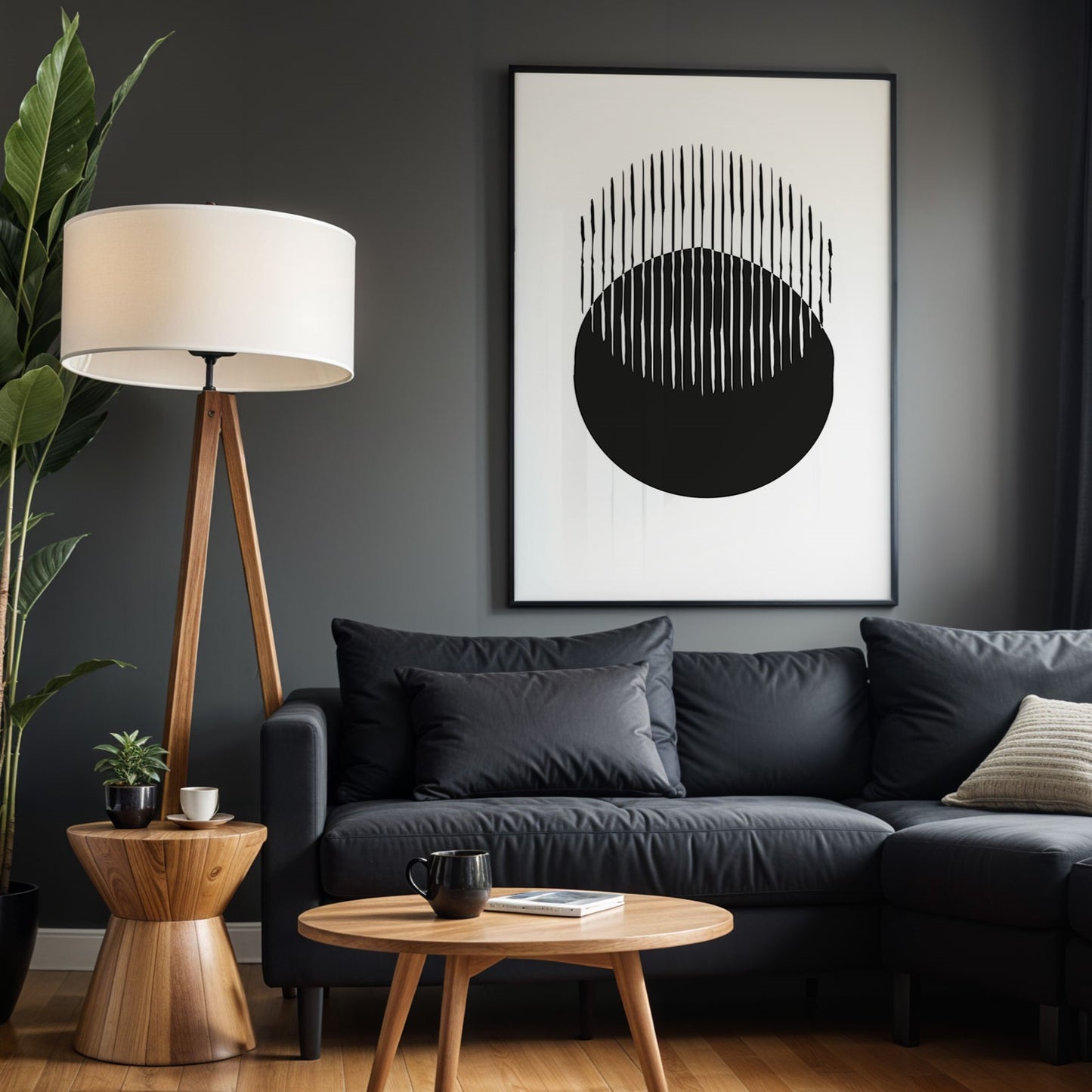 Eye of the Storm Abstract Wall Art