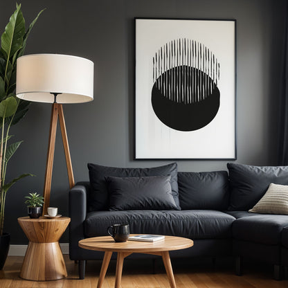 Eye of the Storm Abstract Wall Art