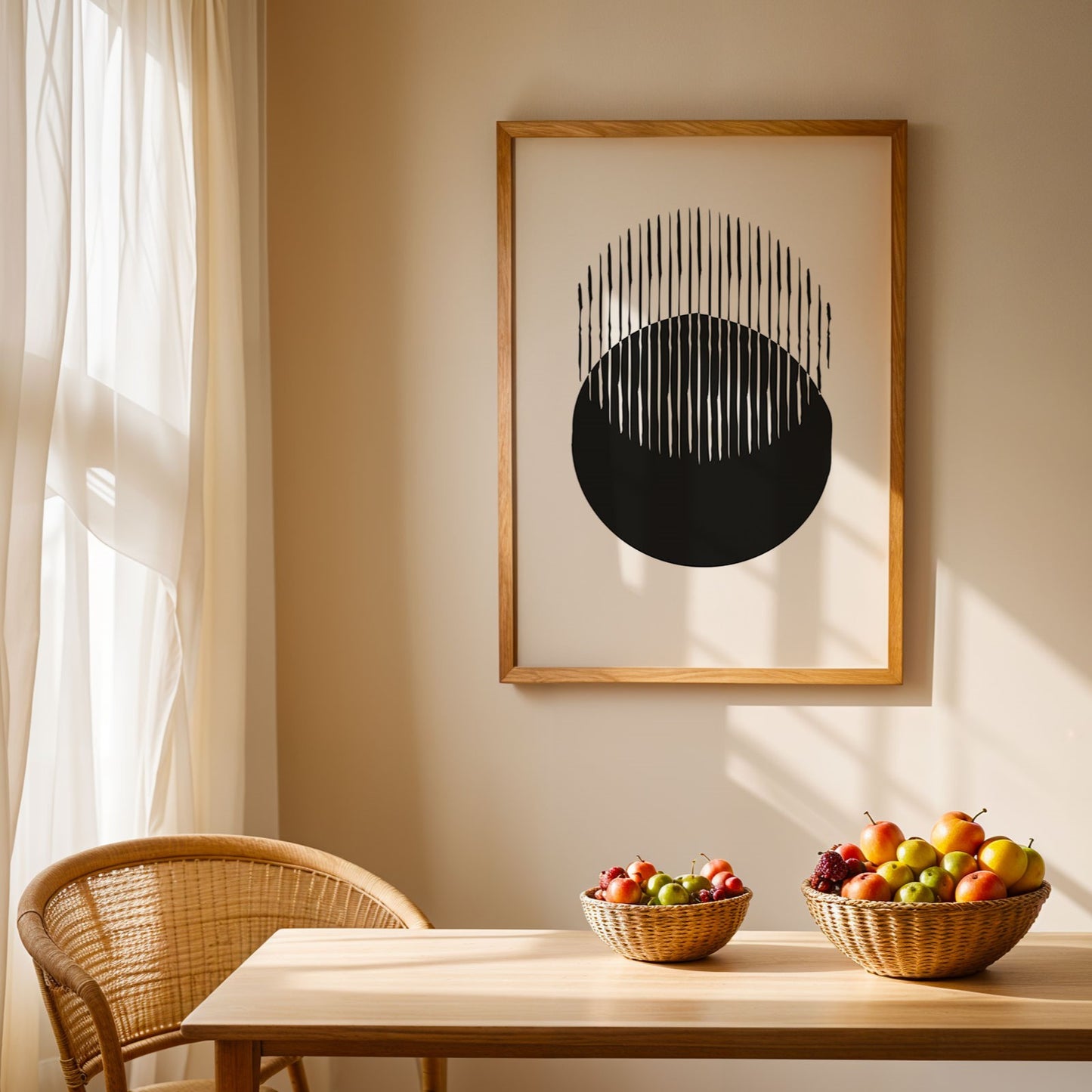 Eye of the Storm Abstract Wall Art