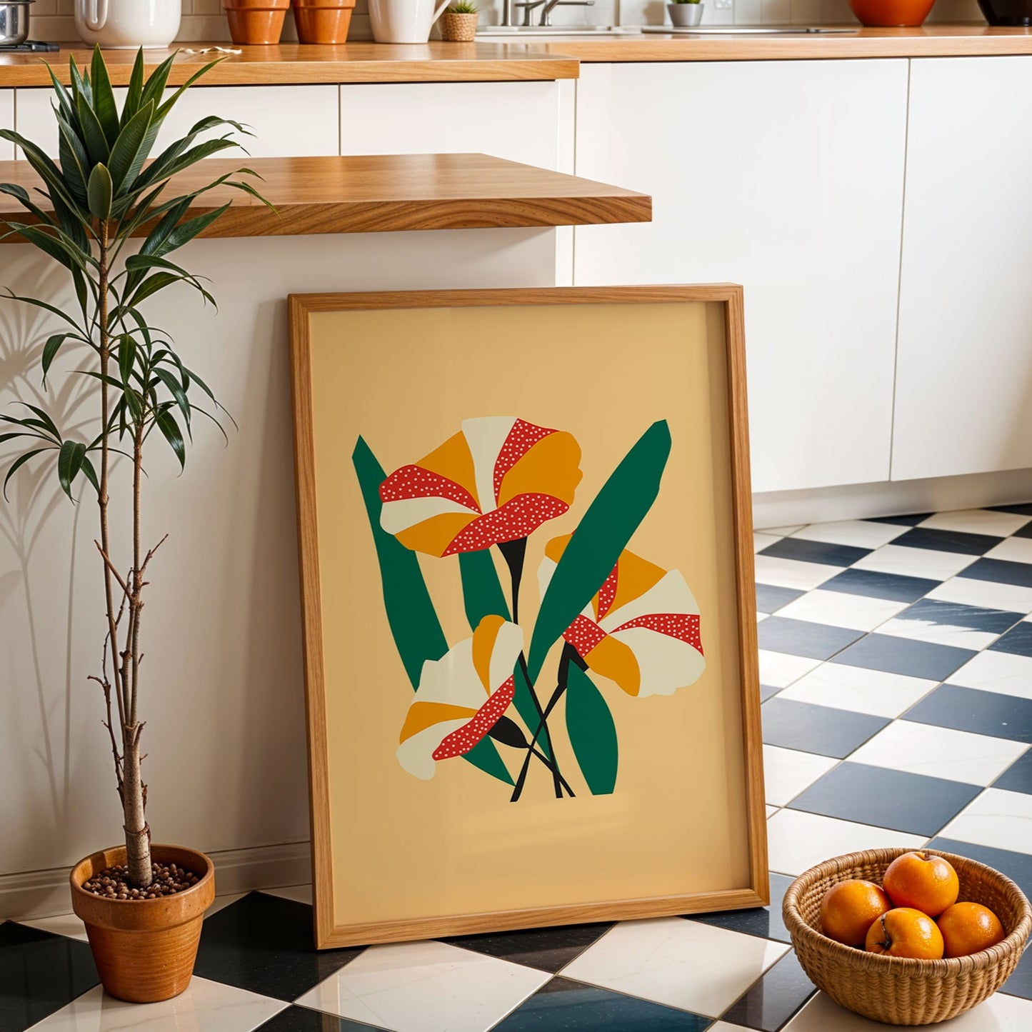 Floral Bloom Art Modern Homes