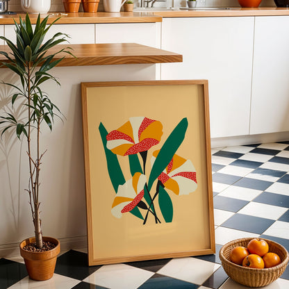 Floral Bloom Art Modern Homes