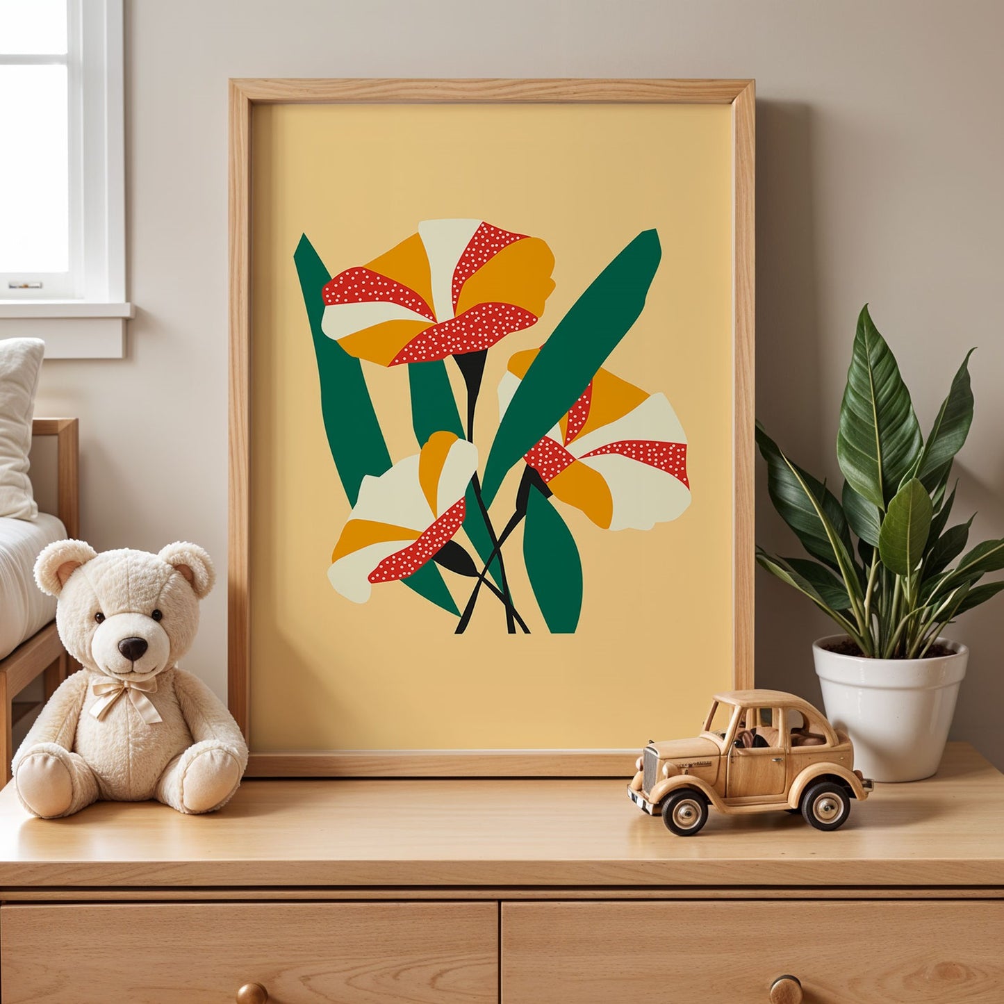 Floral Bloom Art Modern Homes