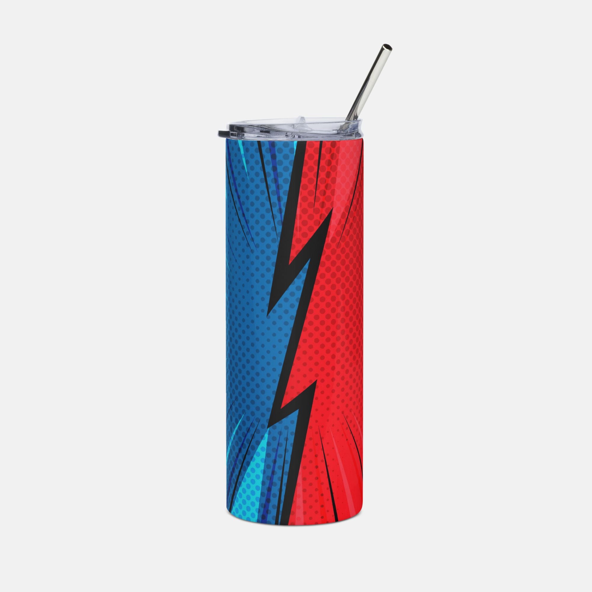 Superhero Blue &amp; Red Tumbler image 0