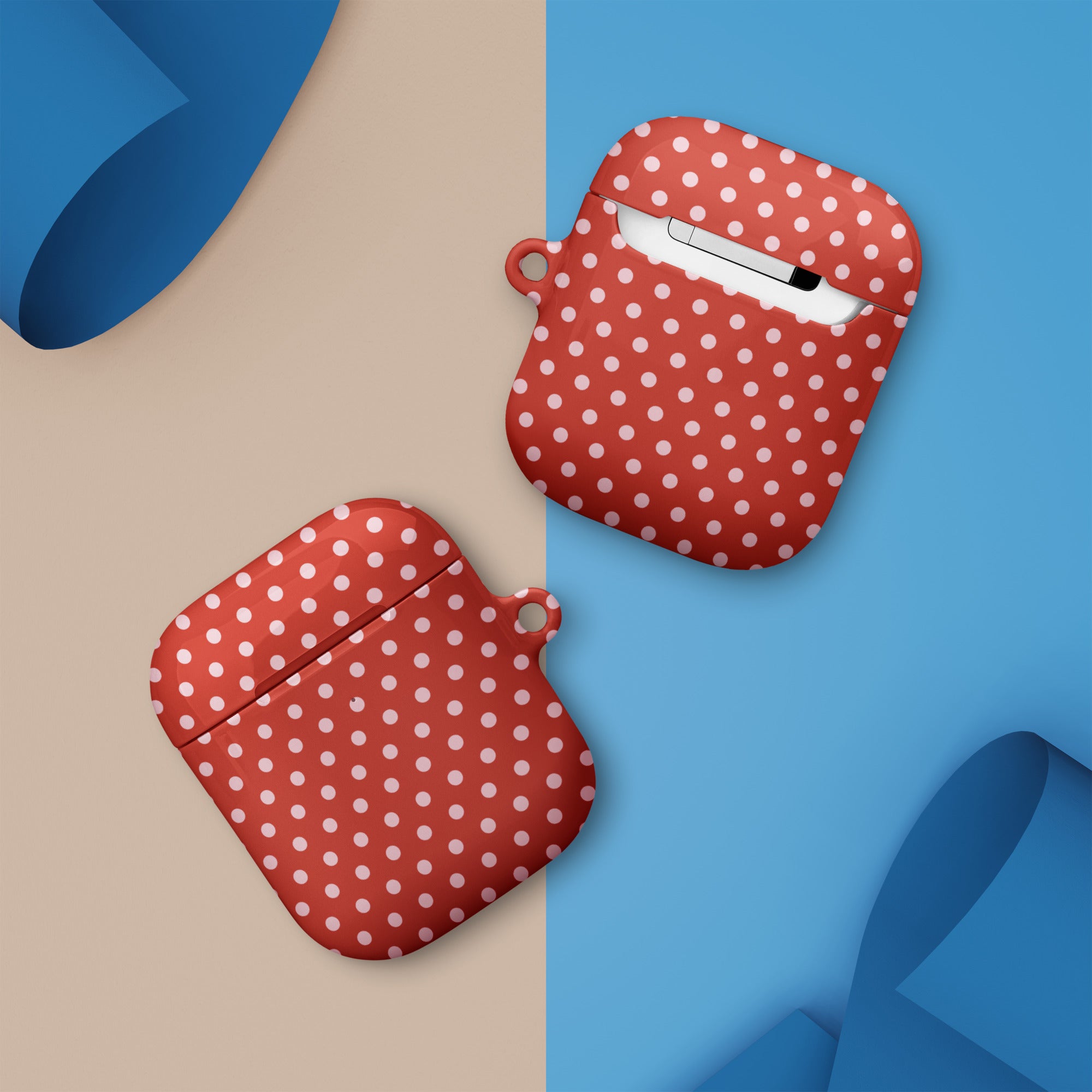 Red Polka Dot Case for AirPods® image 4