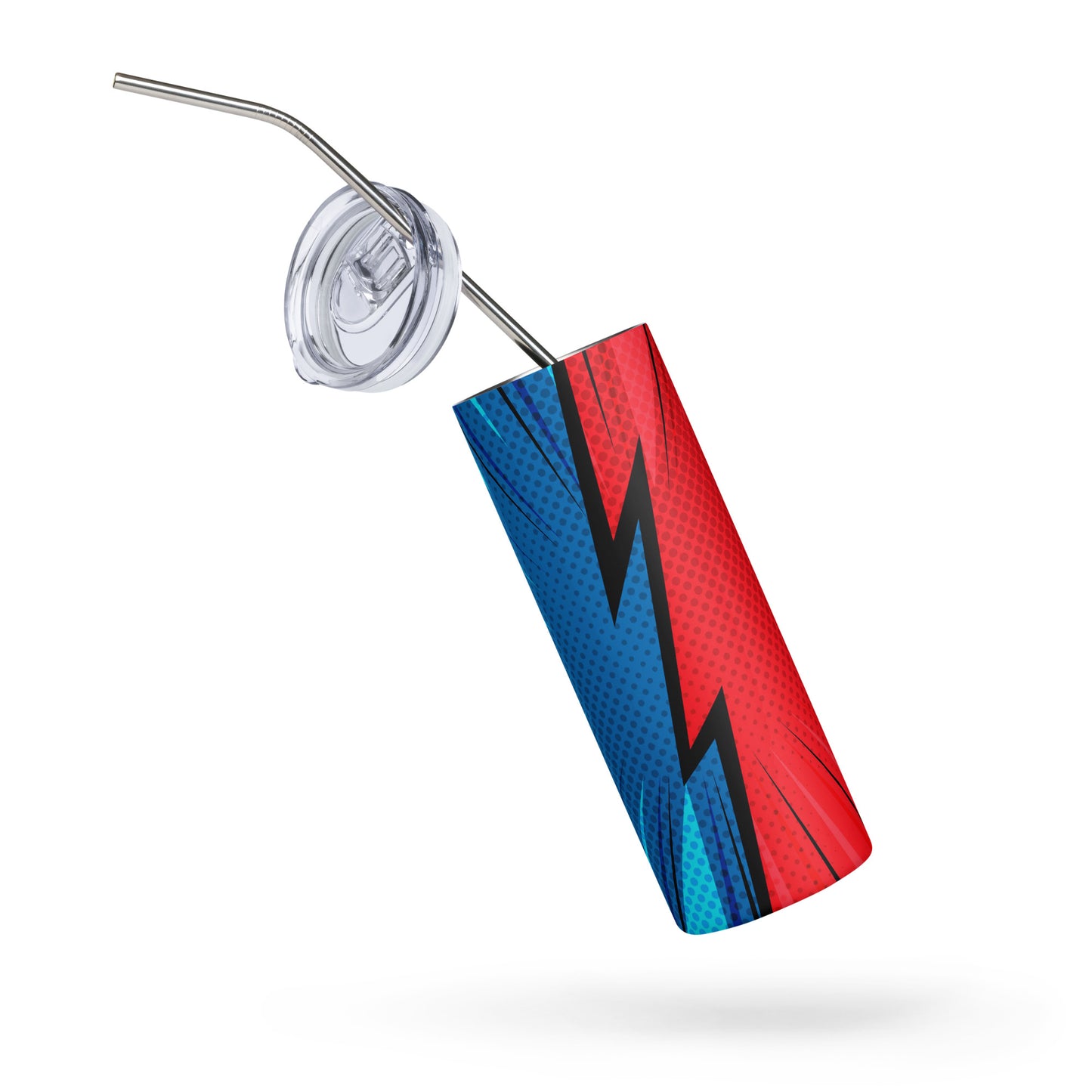 Superhero Blue &amp; Red Tumbler image 3