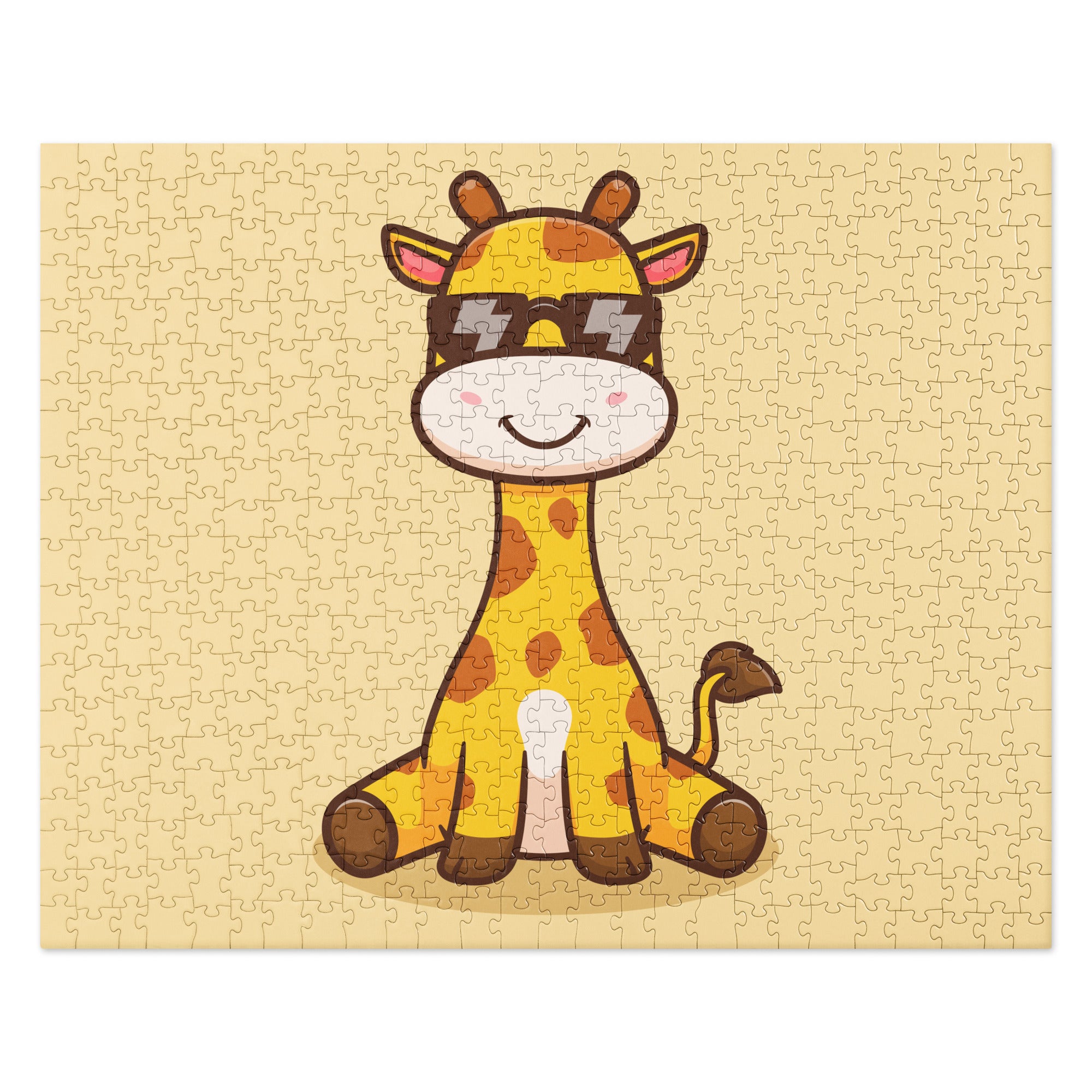 Cool Sunglasses Giraffe Jigsaw Puzzle image 2