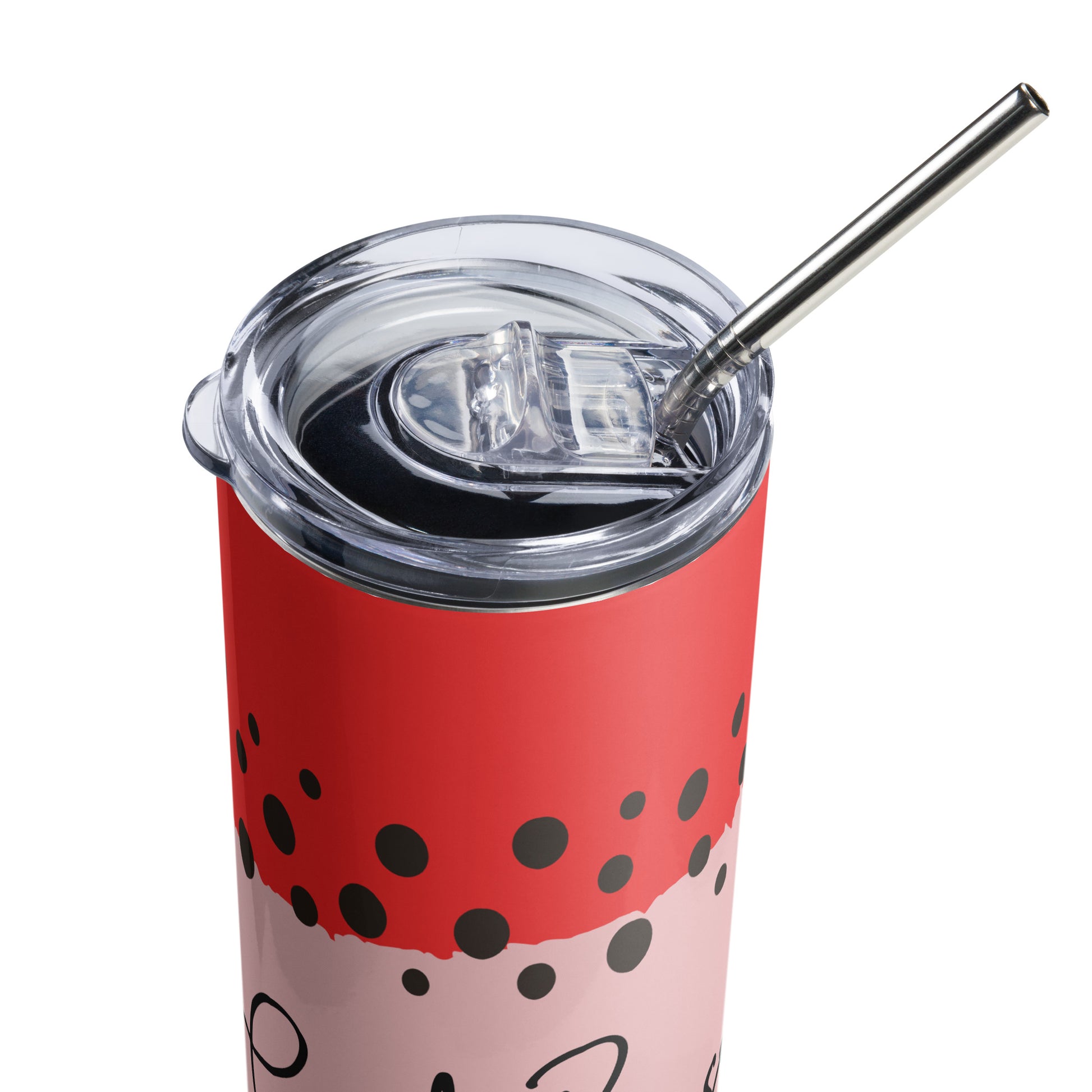 Red Girl Boss Tumbler image 5