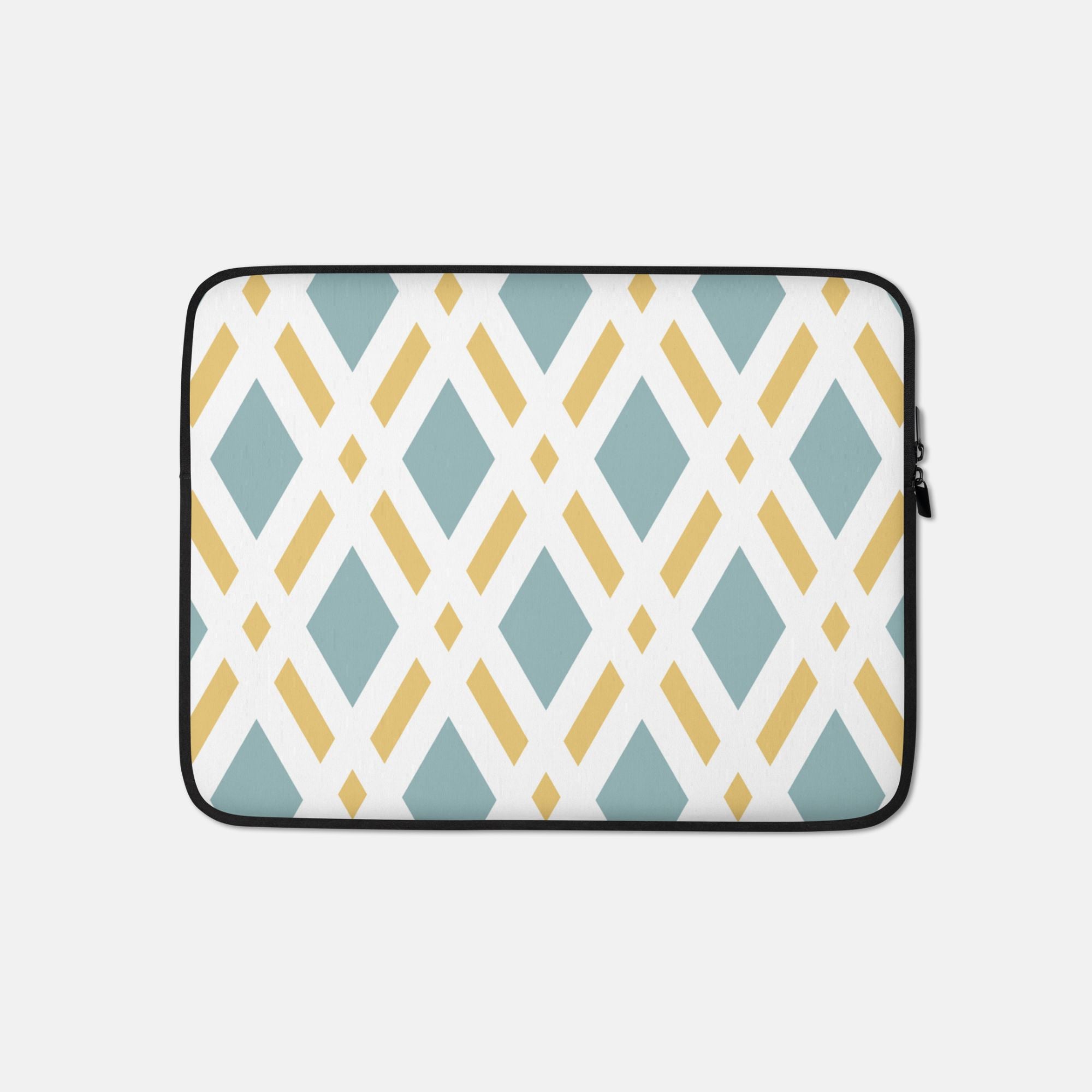 Geometric Diamond Cross Laptop Sleeve image 0