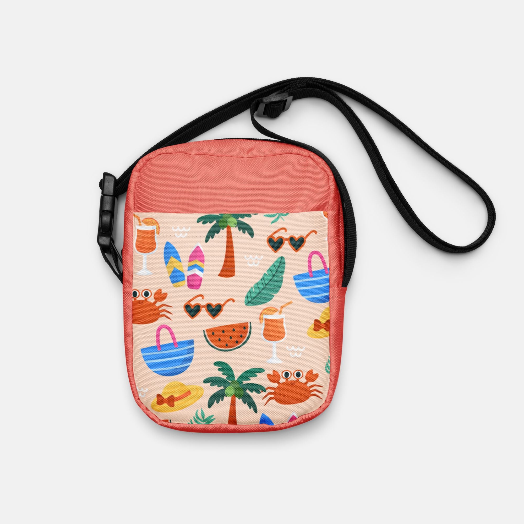 Fun Summer Pattern Crossbody Bag Everyday Carry image 0