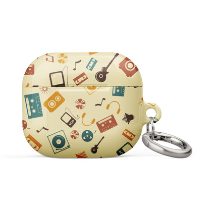 Retro Music Pattern Case for AirPods® - AirPods Gen3 image