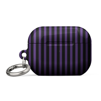 Purple Black Regal Stripe Case for AirPods® - AirPods Pro Gen2 image