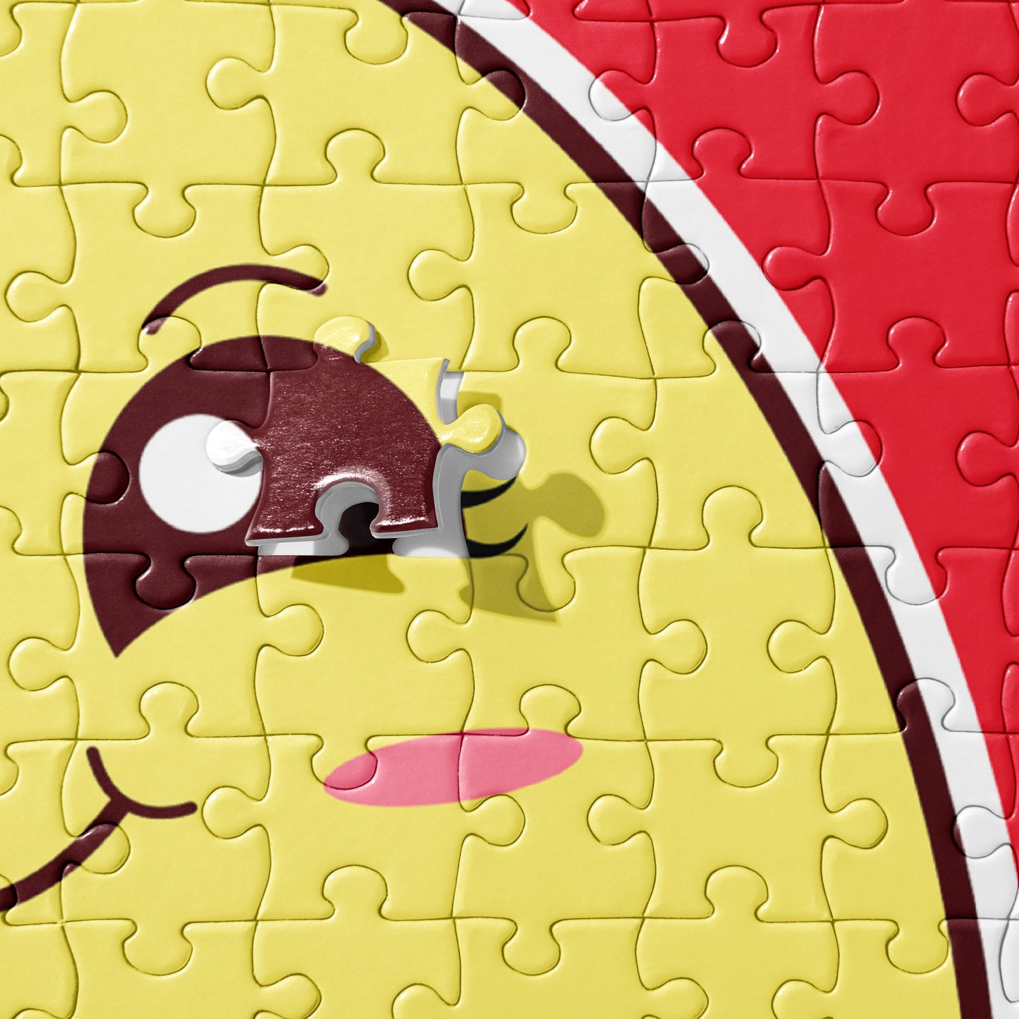 Cute Yellow Blob Jigsaw Puzzle image 5