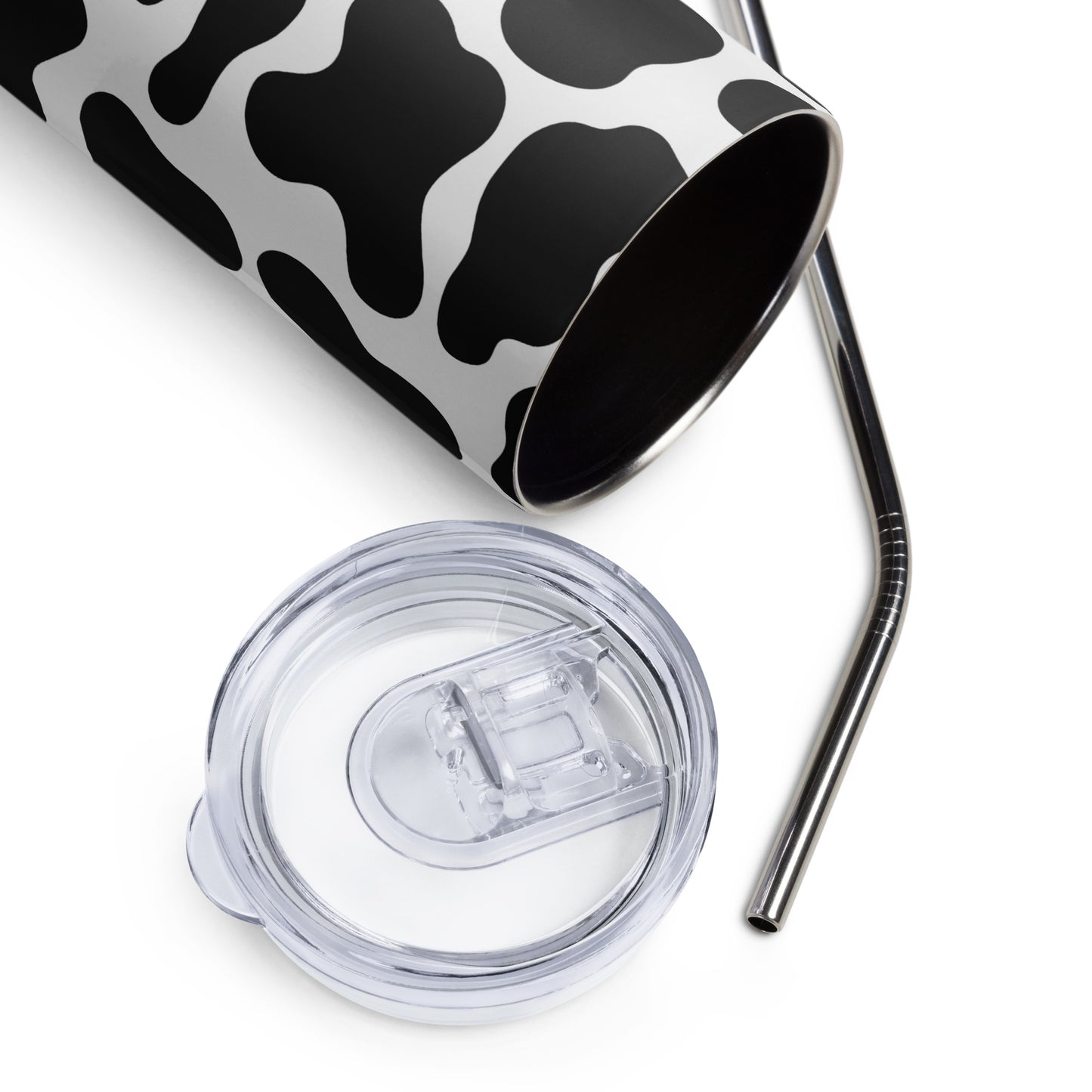 Black Spot Print Tumbler image 4