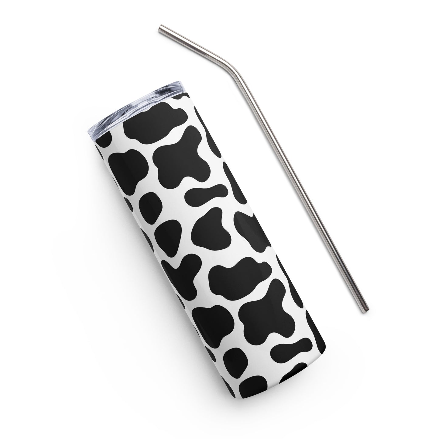 Black Spot Print Tumbler image 1