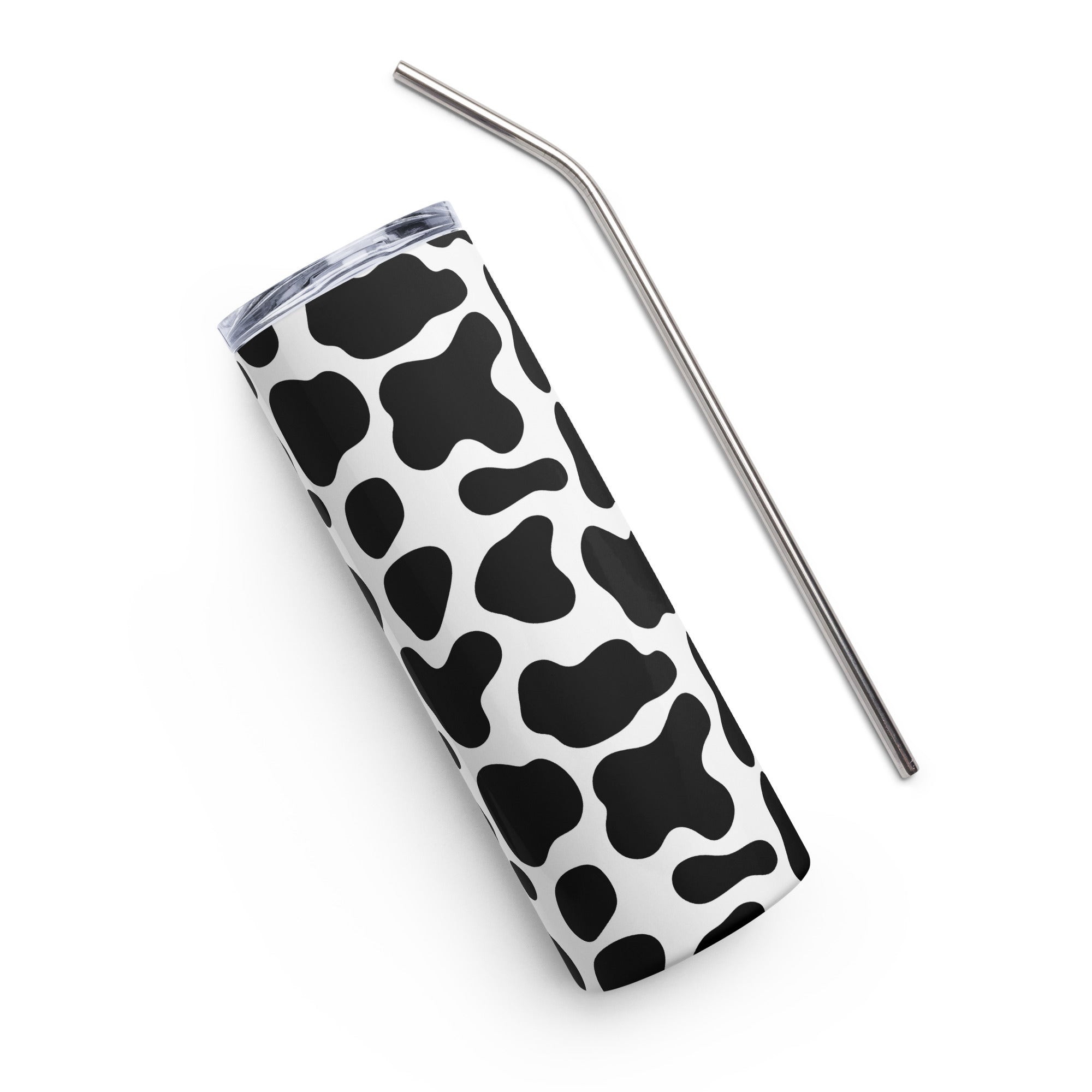 Black Spot Print Tumbler image 1