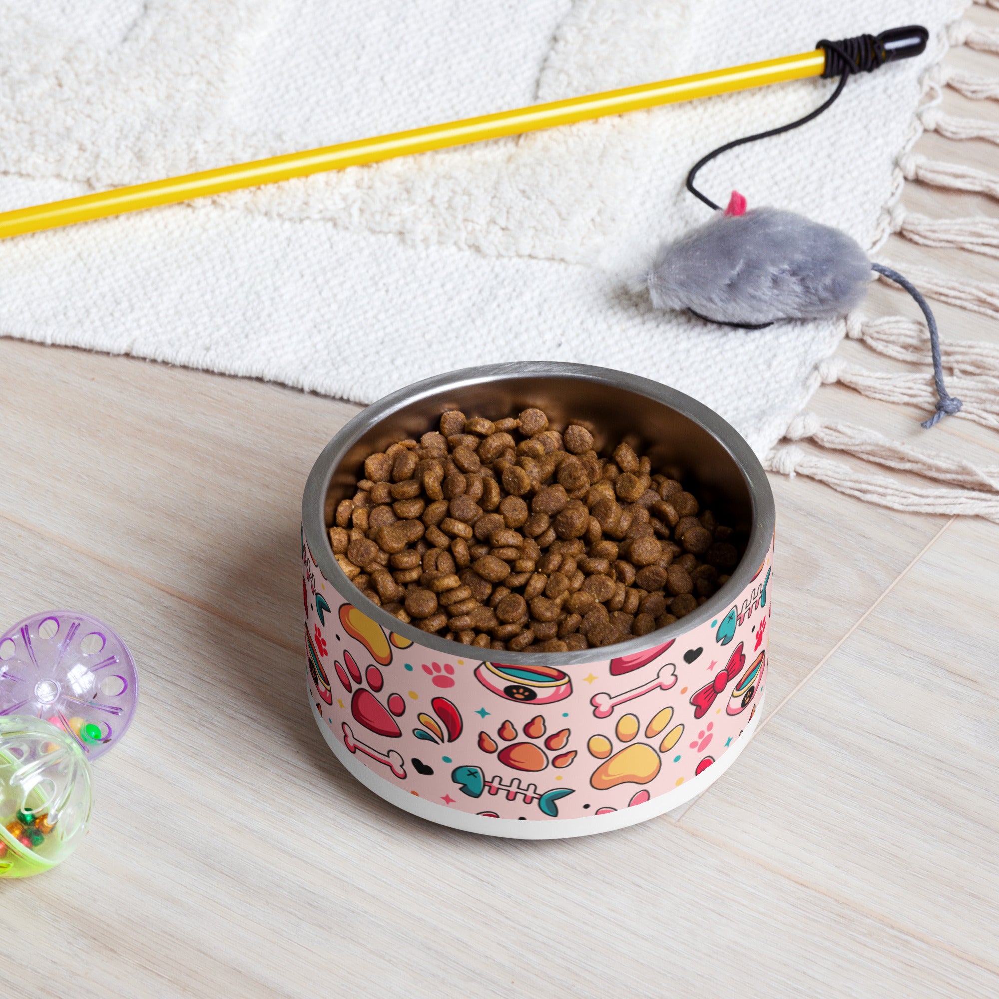 Sweet Paws and Fishbones Pet Bowl image 1