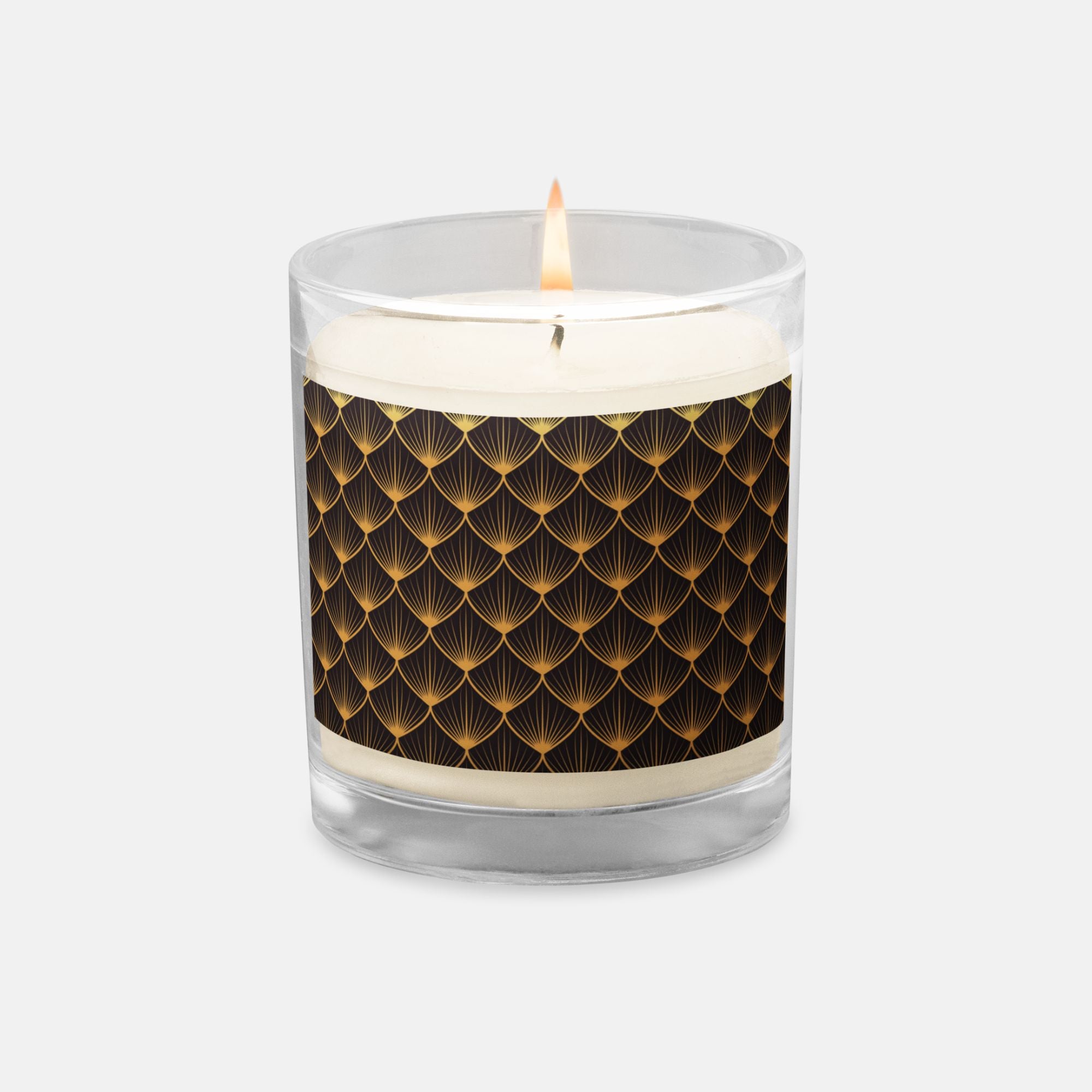 Baroque Beauty Glass Jar Candle image 0