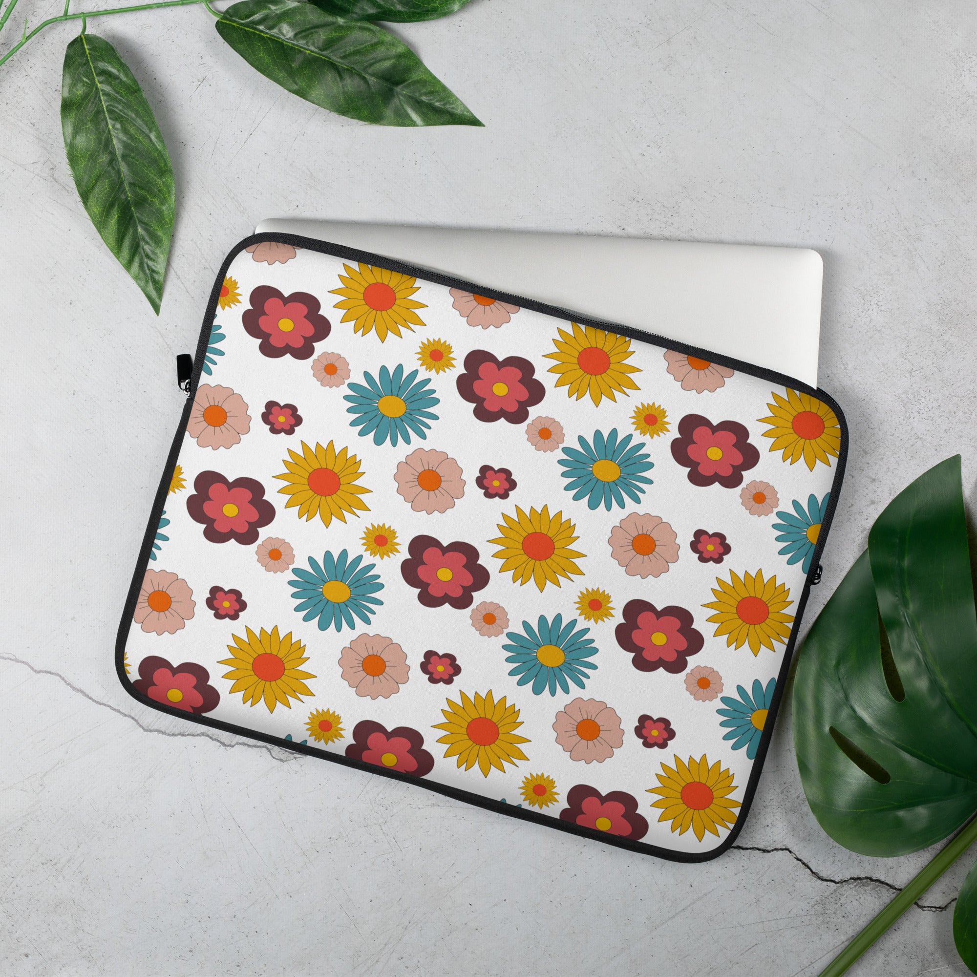 Blooming Blossoms Laptop Sleeve image 1