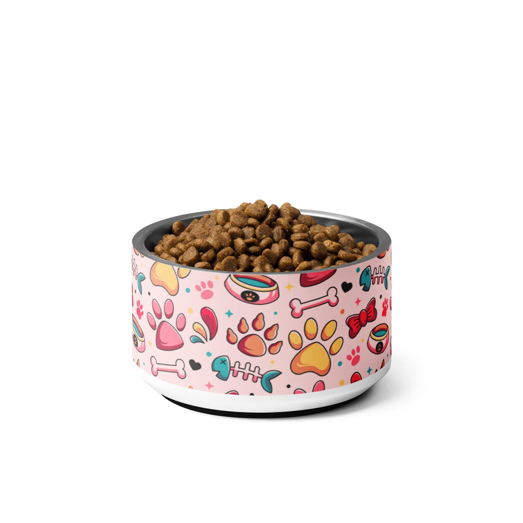 Sweet Paws and Fishbones Pet Bowl - 18 oz image