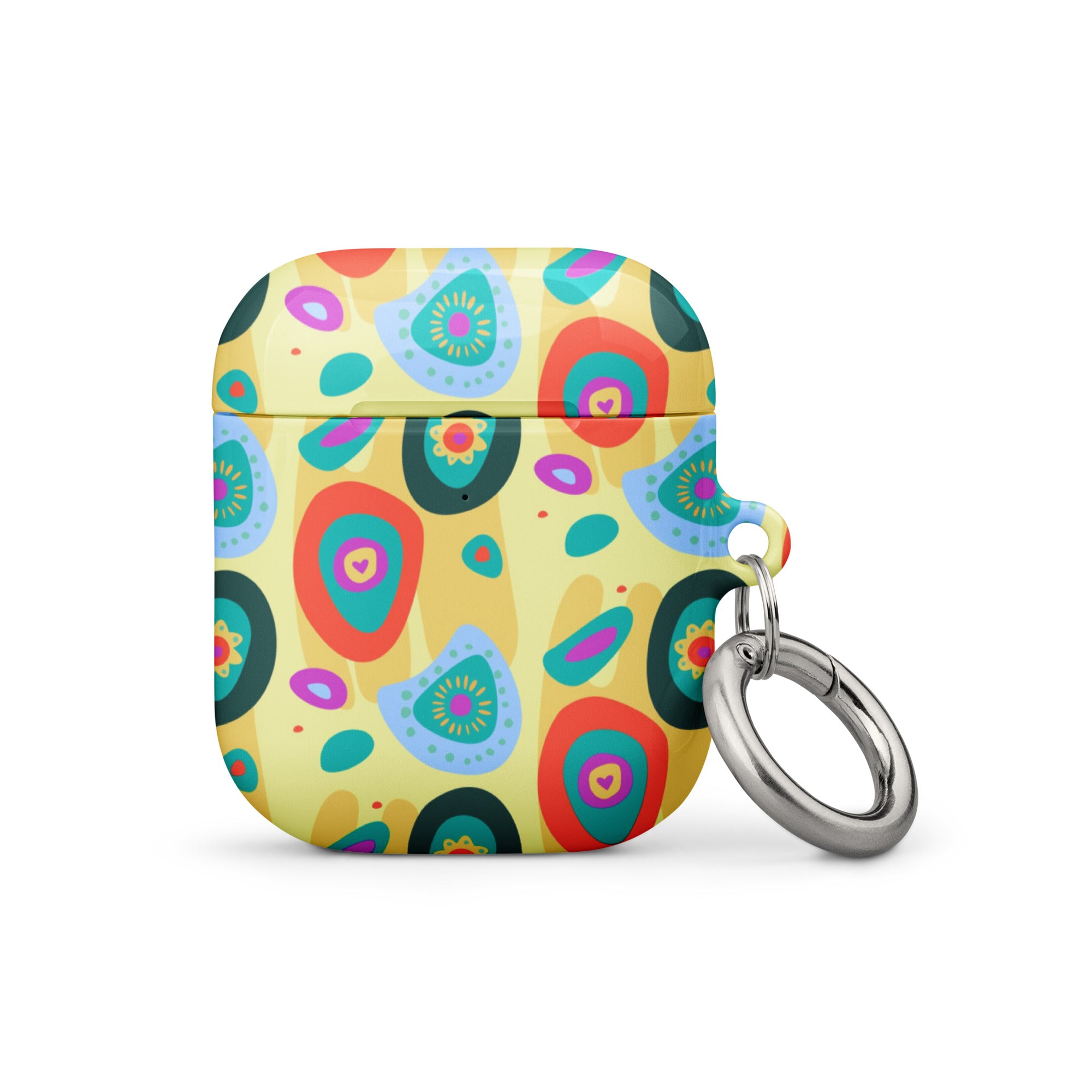 Yellow Playful Shapes Case for AirPods® - AirPods Gen1 image