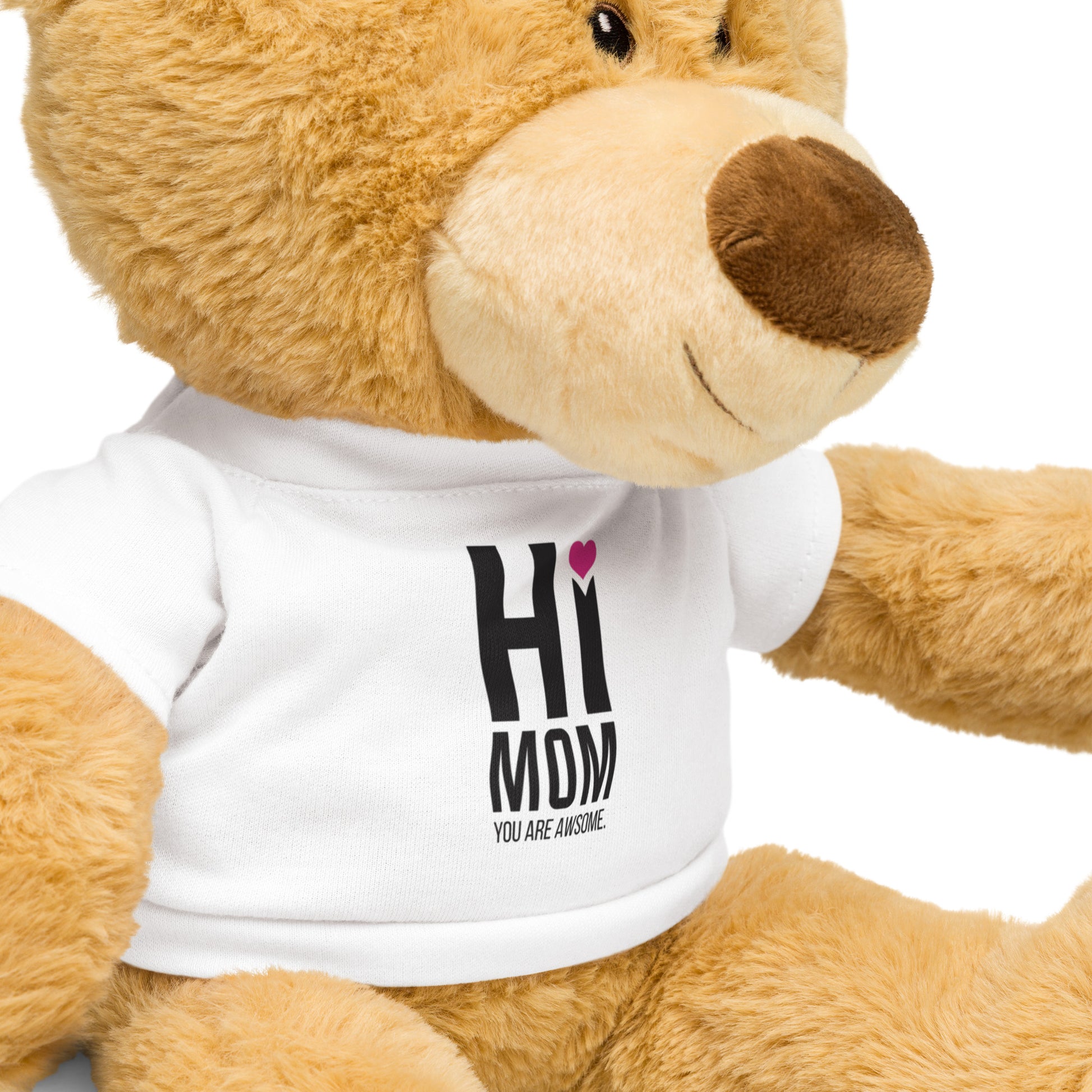 Hi Mom Awesome Teddy Bear image 3