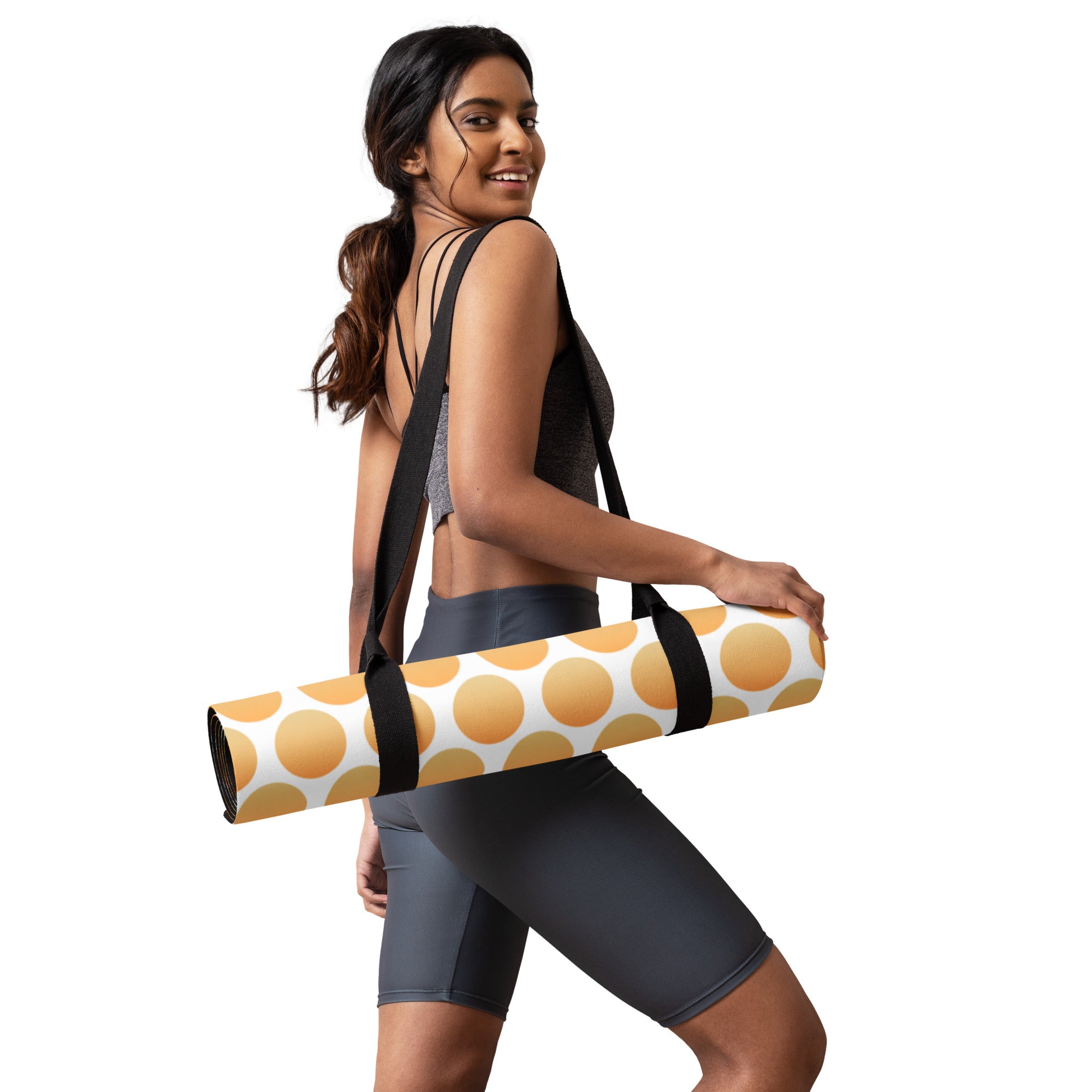 Sunshine Dots Yoga Mat Premium Grip image 9