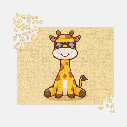 Cool Sunglasses Giraffe Jigsaw Puzzle image 0