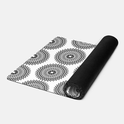 Artistic Mandala Yoga Mat Non-Slip and Cushioned image 0
