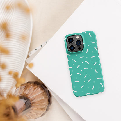 Stylish Sprinkle Pattern Case for iPhone®