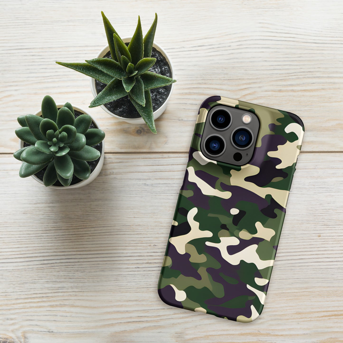 Green Camo Craft Case for iPhone®
