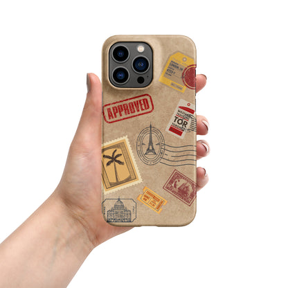 Vintage Travel Case for iPhone®