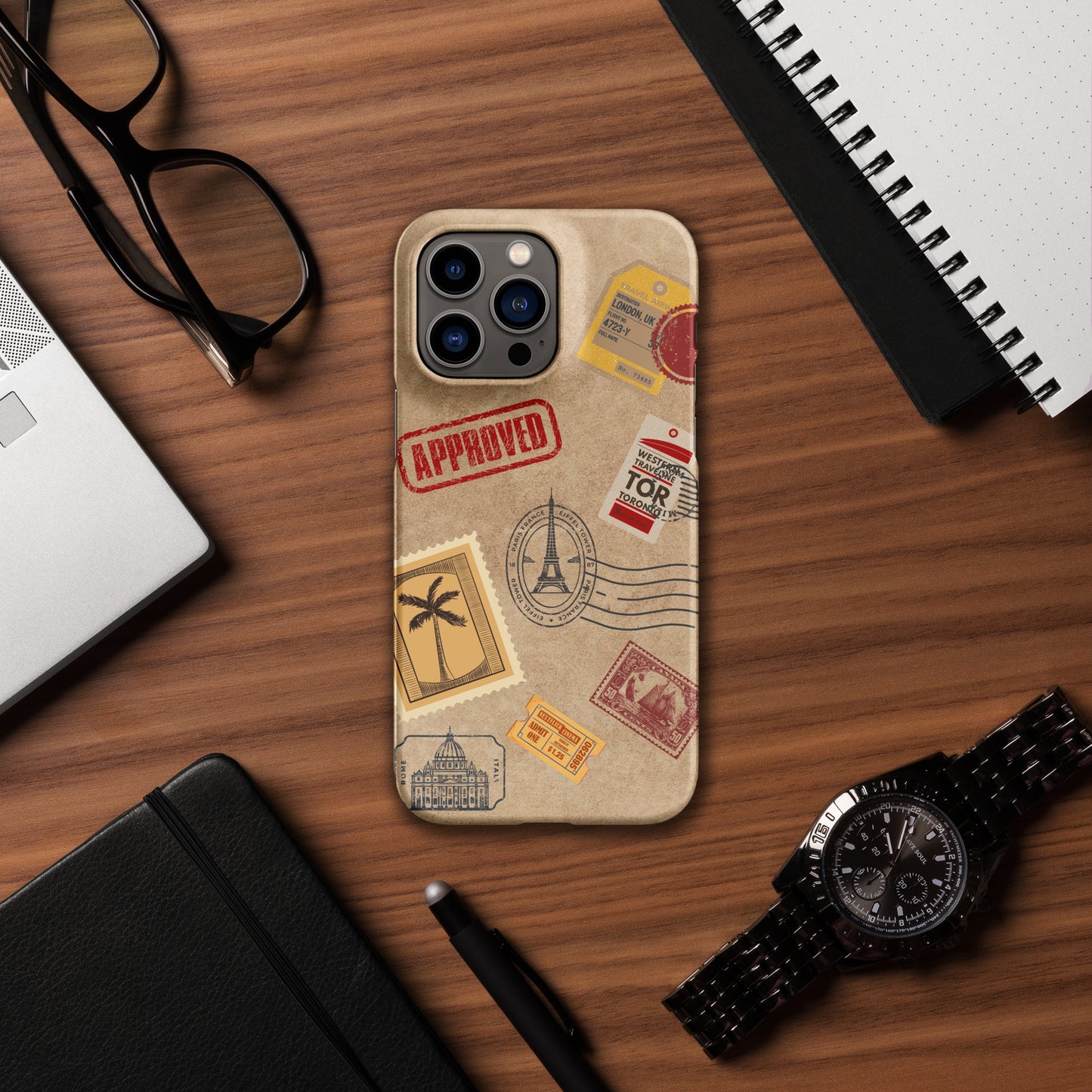 Vintage Travel Case for iPhone®