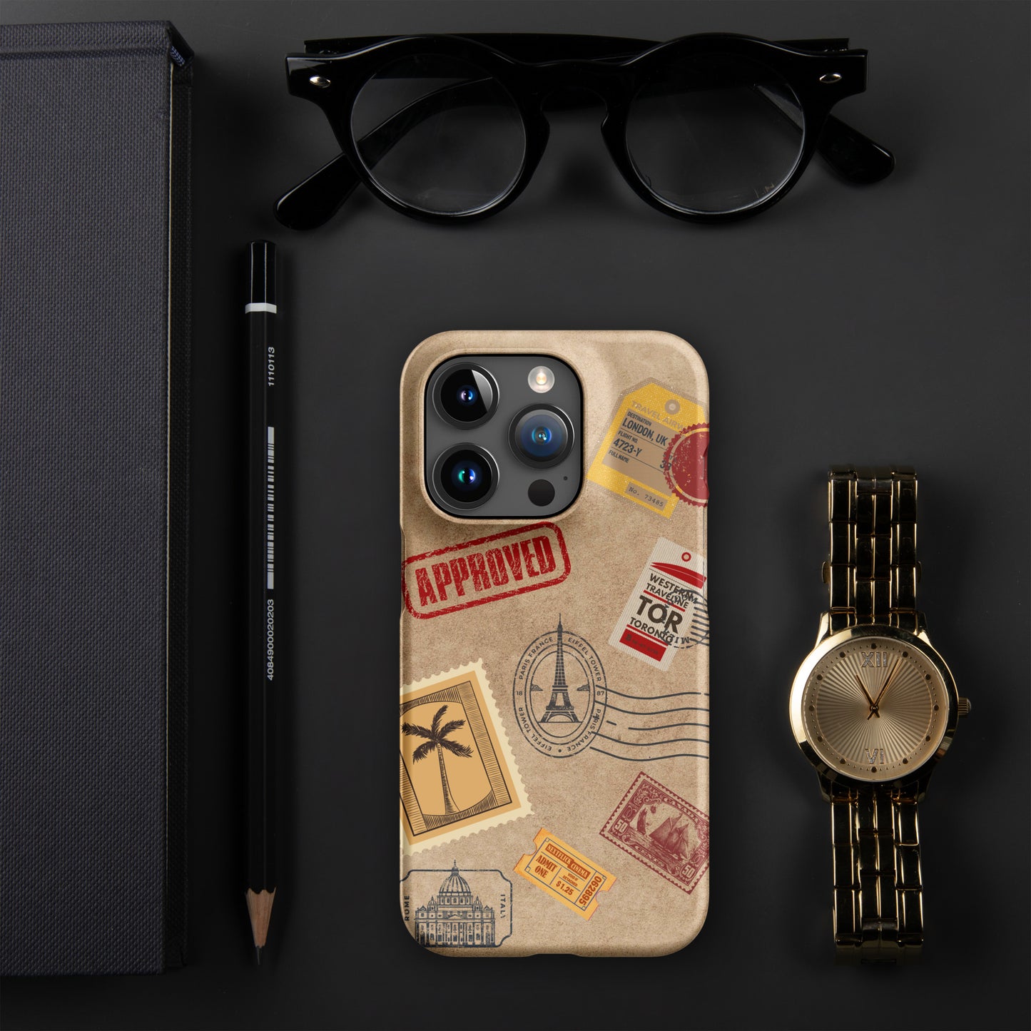 Vintage Travel Case for iPhone®