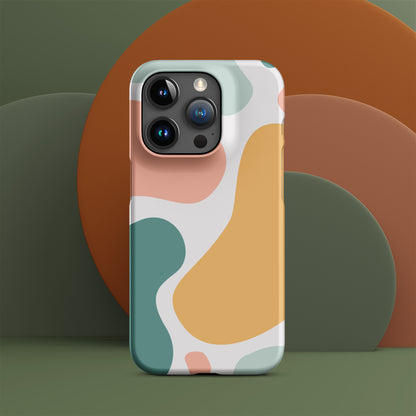 Abstract Blob Shapes Case for iPhone®