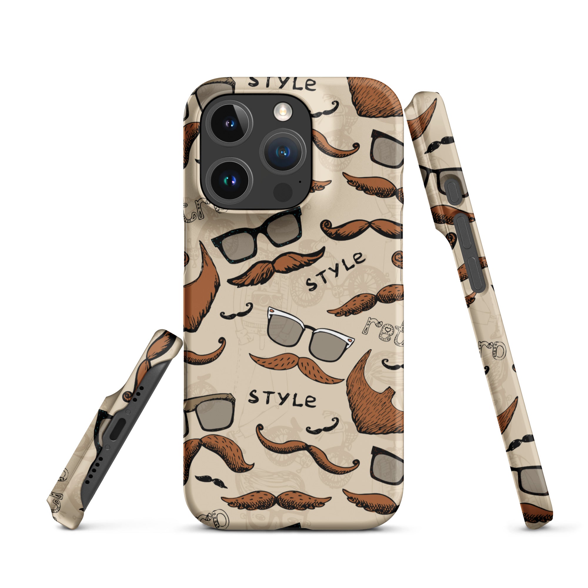 Vintage Vibe Mustache Case for iPhone®