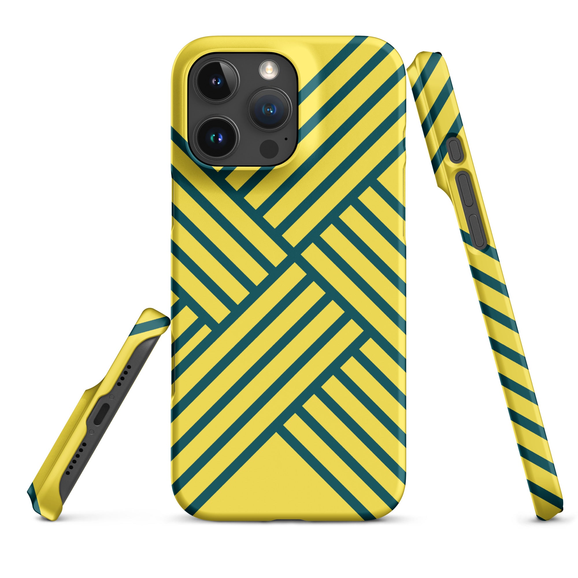 Yellow Cascade Line Case for iPhone®