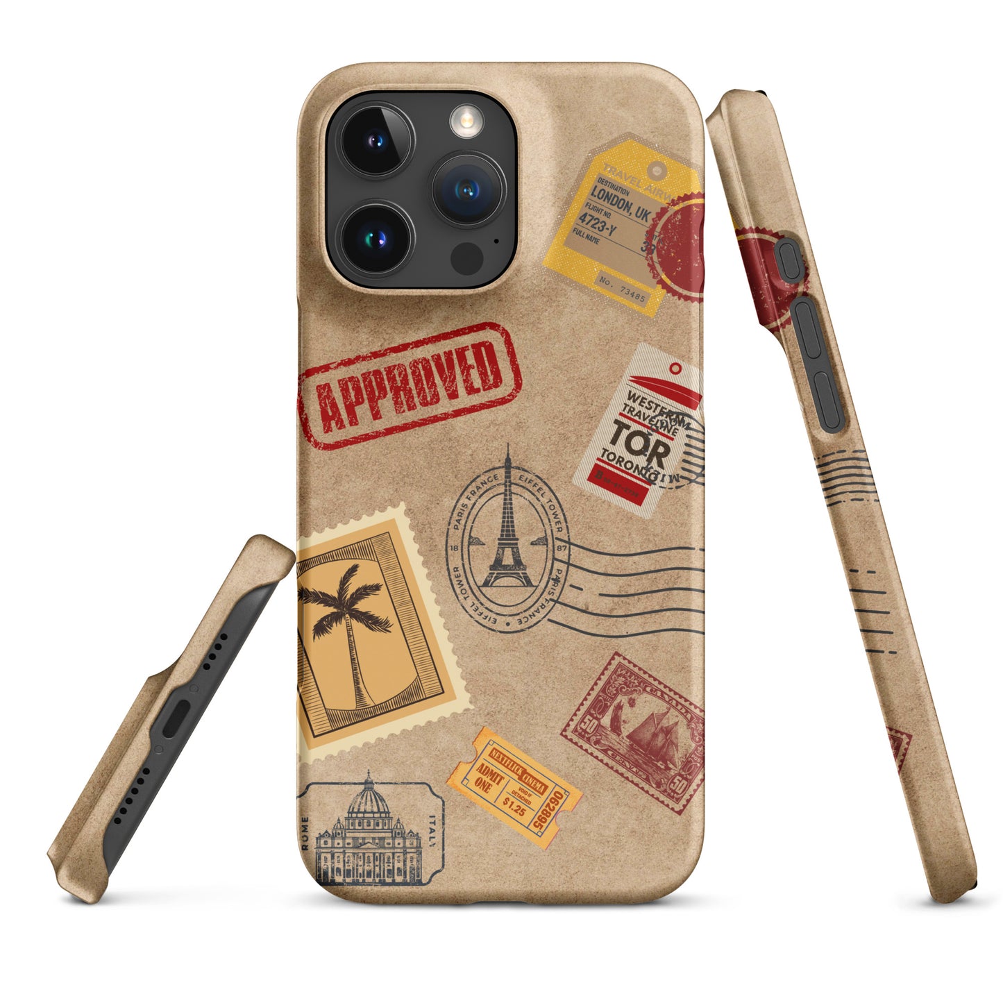 Vintage Travel Case for iPhone®