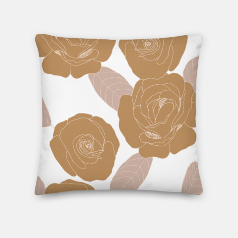 Soft Floral Premium Pillow